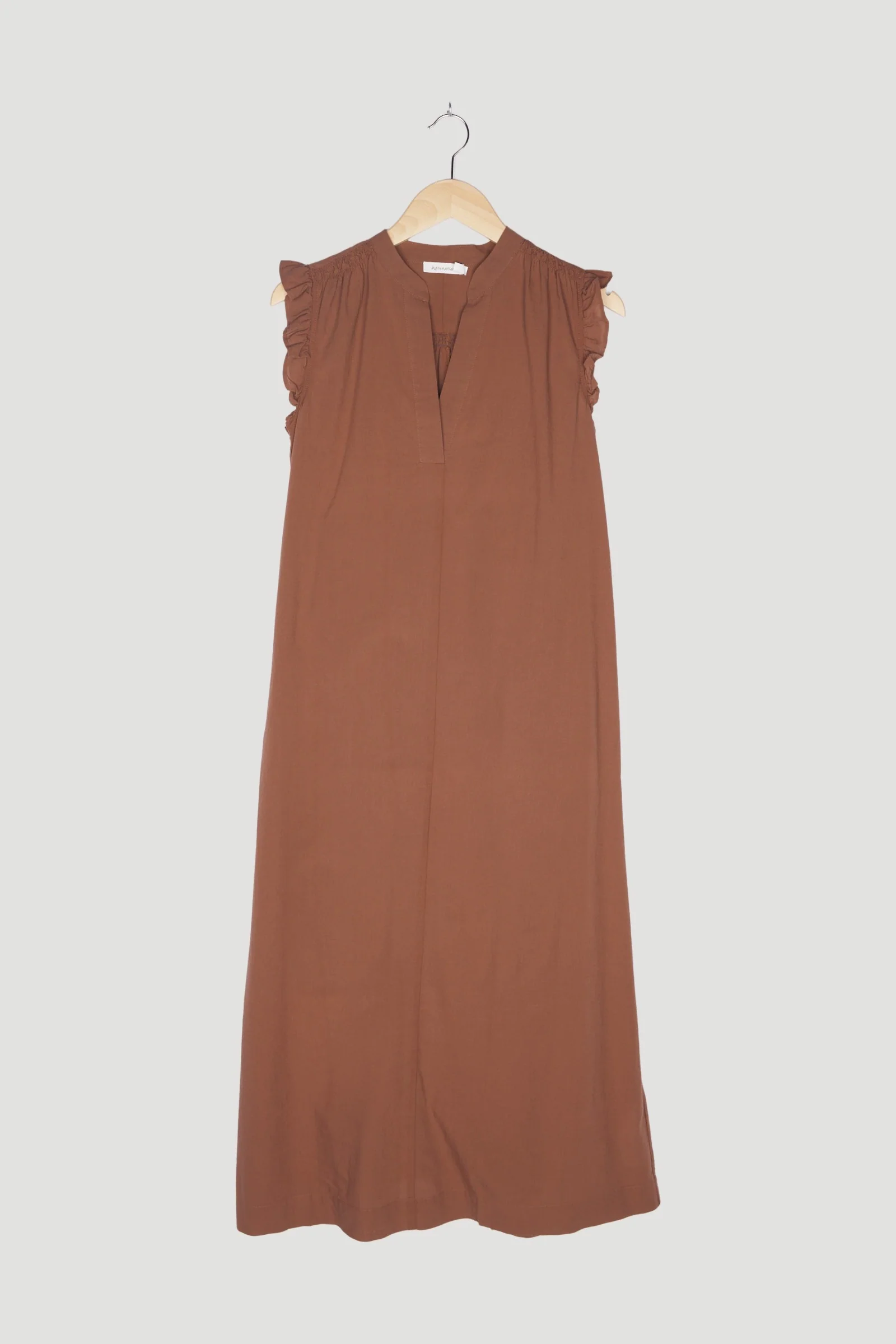 Secondhand Crêpe-Kleid aus reiner Bio-Baumwolle