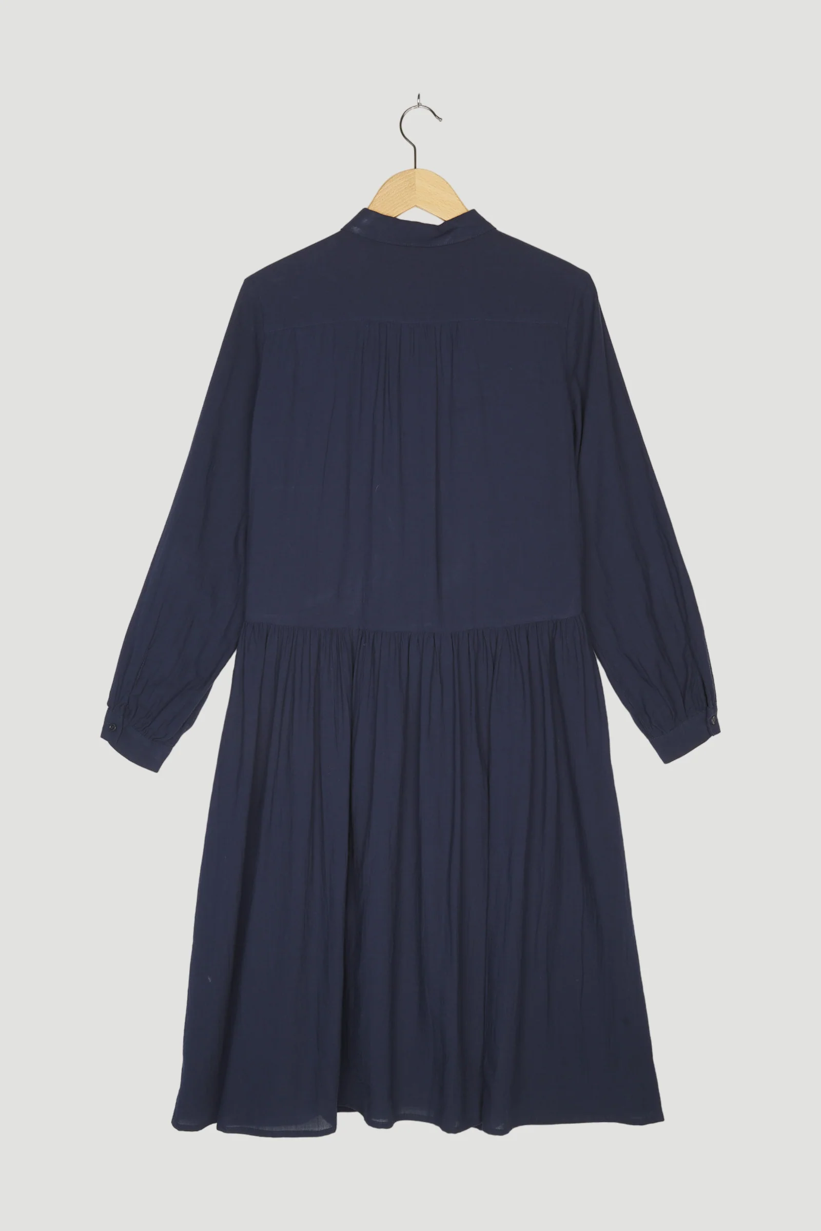 Secondhand Crêpe-Kleid aus reiner Bio-Baumwolle - Image 2