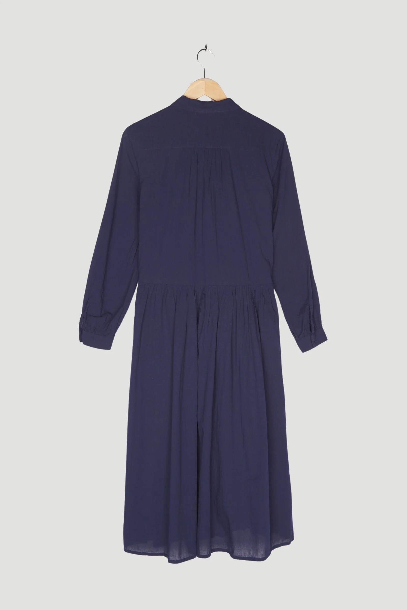 Secondhand Crêpe-Kleid aus reiner Bio-Baumwolle - Image 2