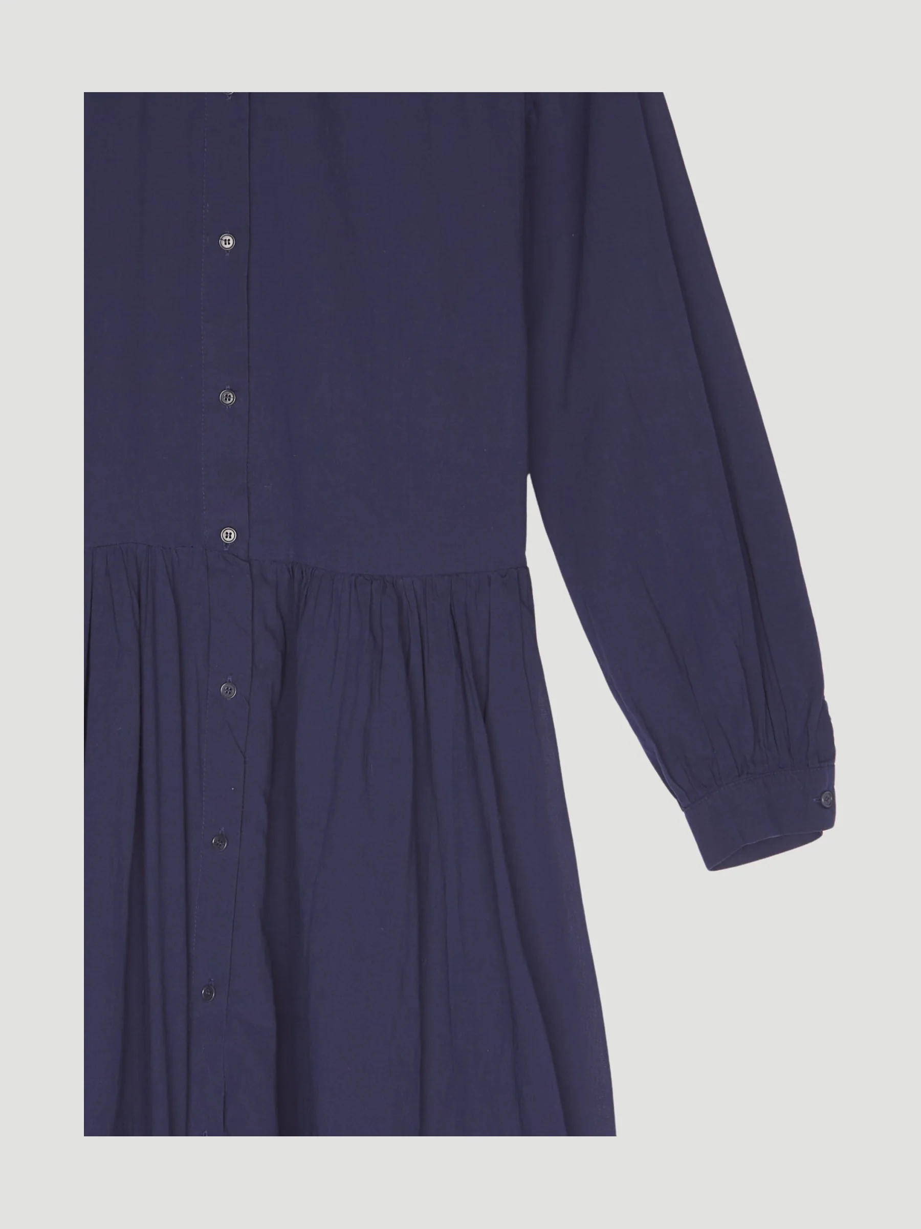 Secondhand Crêpe-Kleid aus reiner Bio-Baumwolle - Image 3