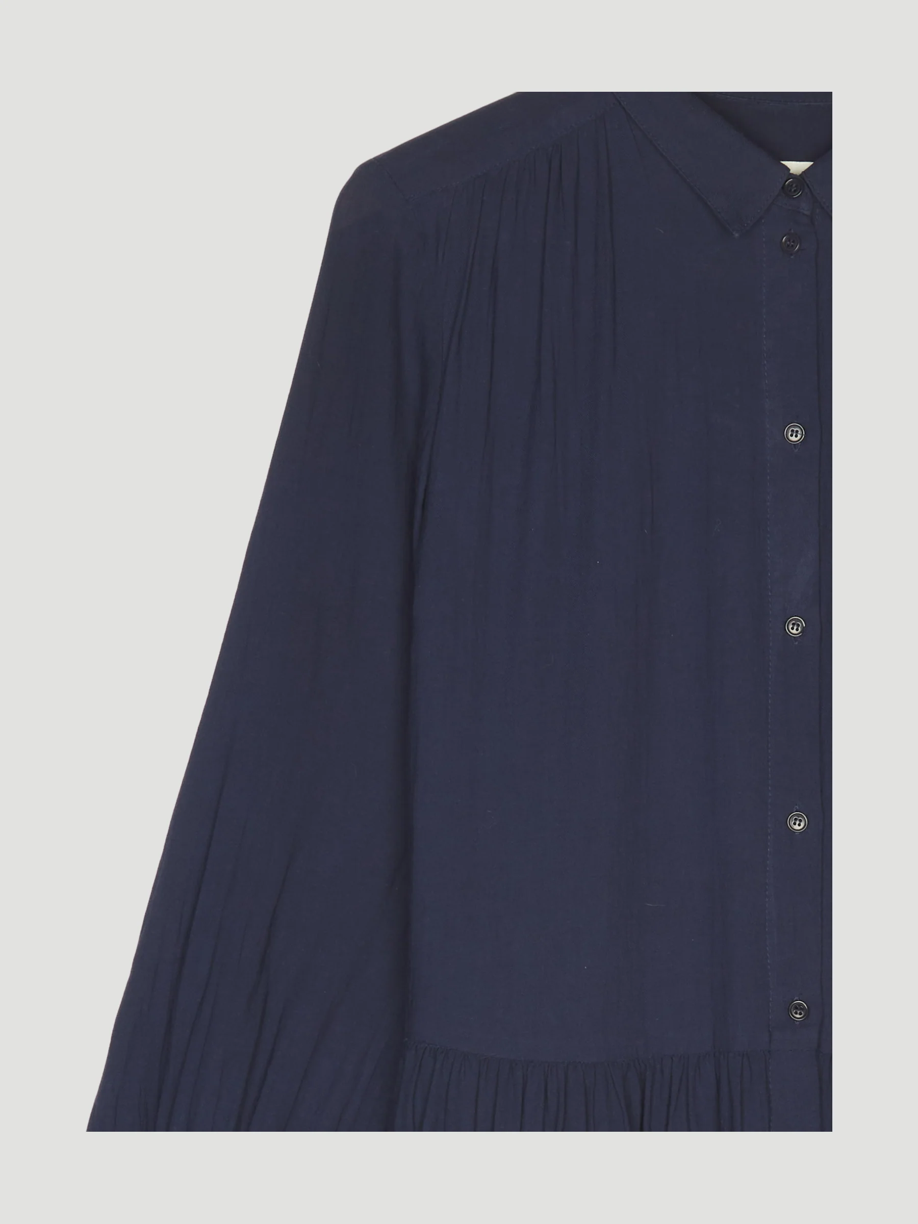 Secondhand Crêpe-Kleid aus reiner Bio-Baumwolle - Image 3