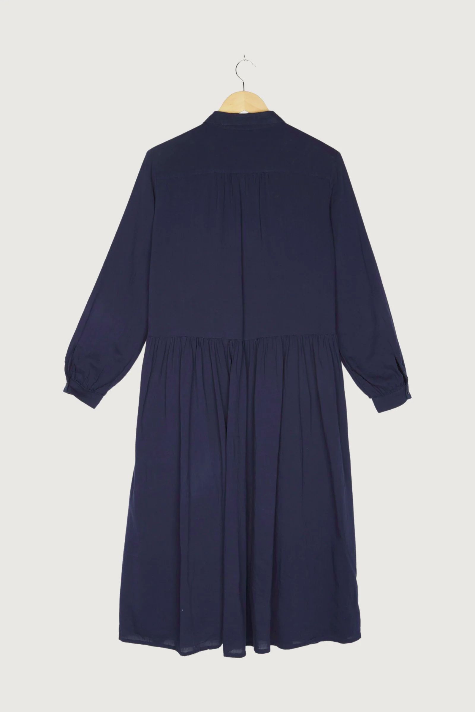 Secondhand Crêpe-Kleid aus reiner Bio-Baumwolle - Image 5