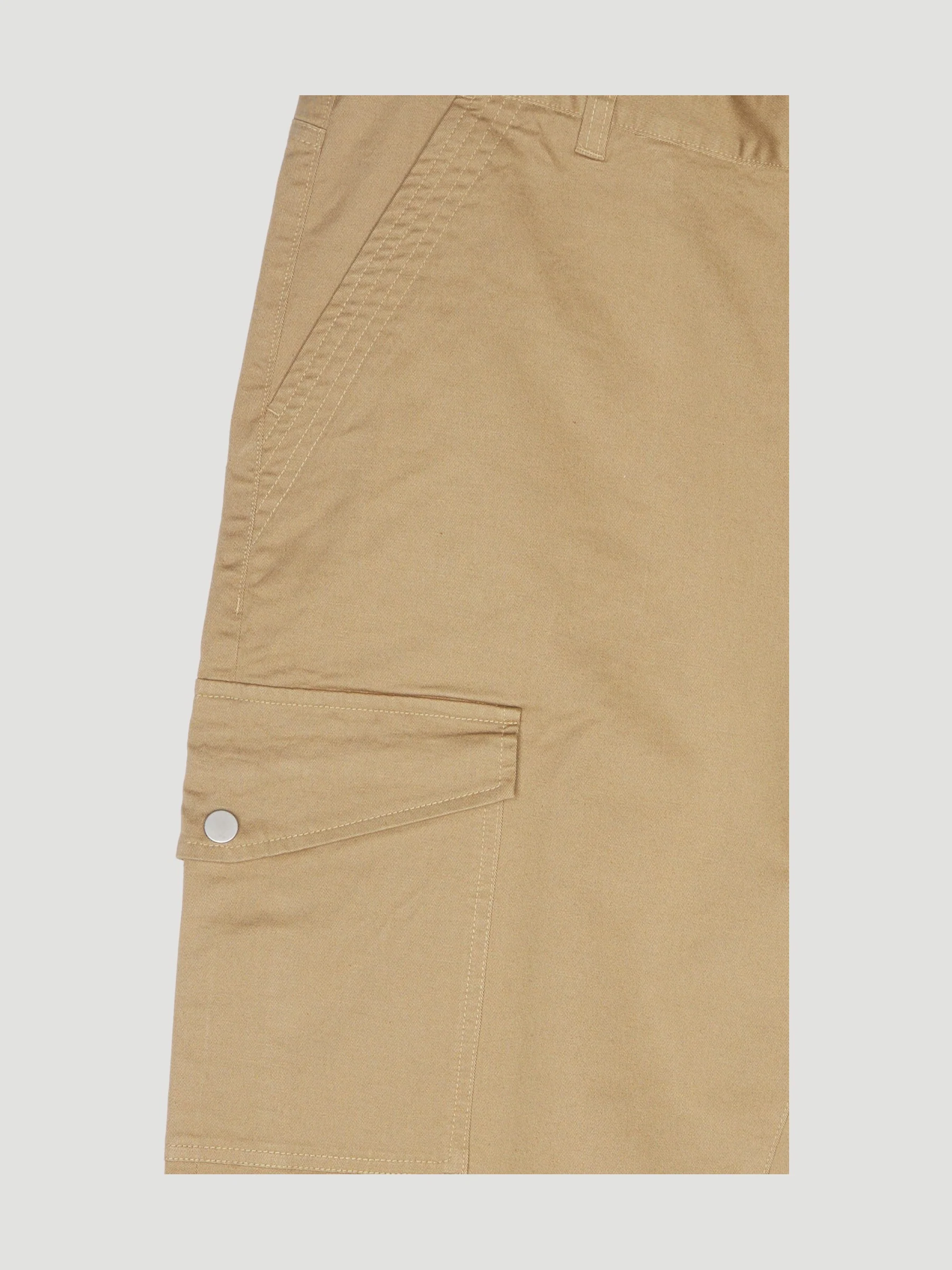 Secondhand Cropped Cargohose aus Bio-Baumwolle mit Hanf - Image 3