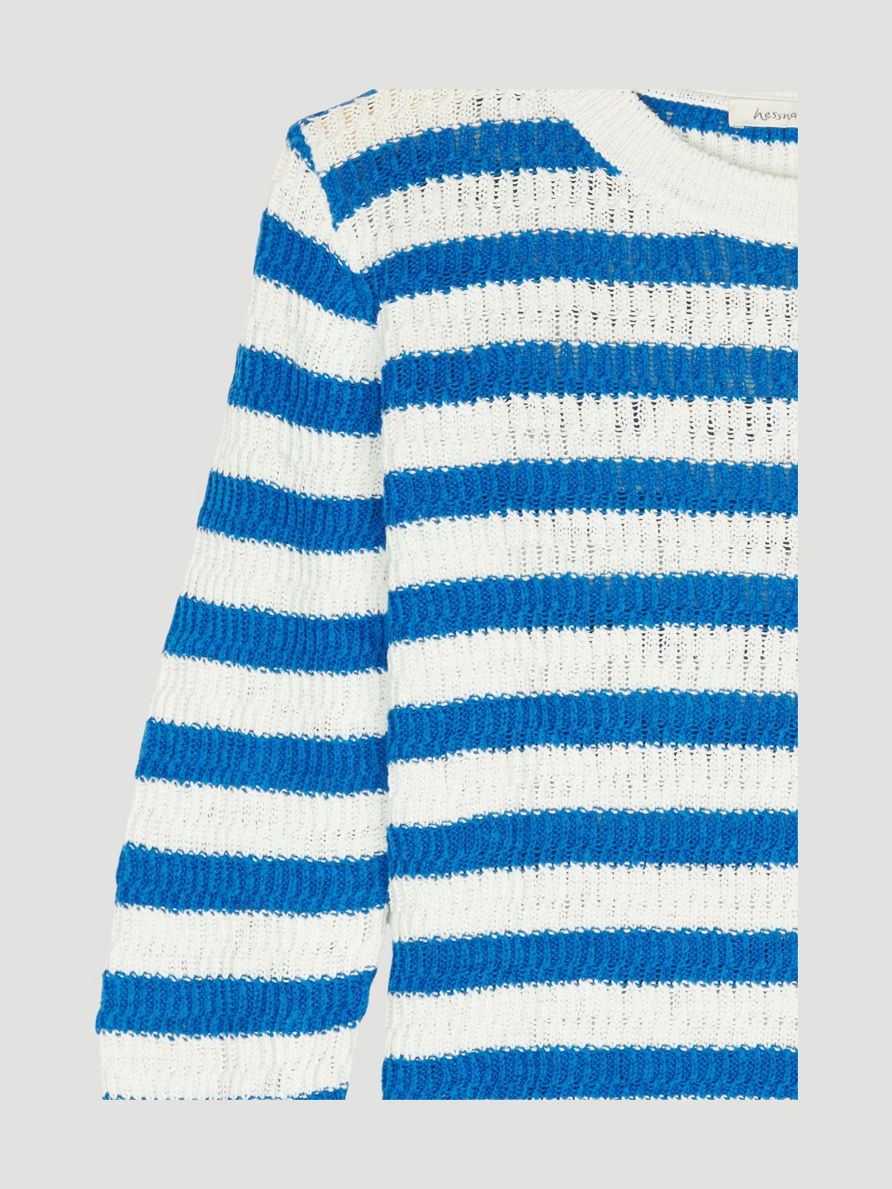 Secondhand Damen Blockstreifen-Pullover aus reiner Bio-Baumwolle - Image 9
