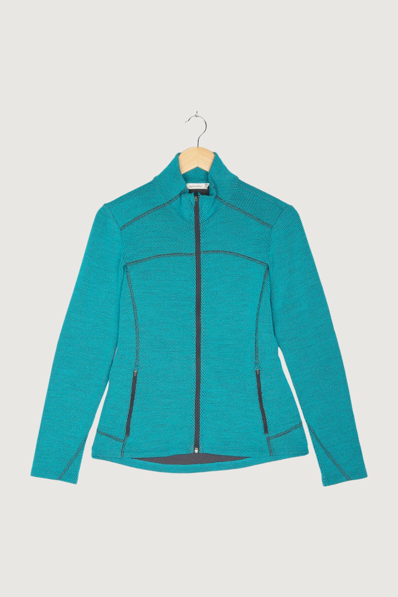 Secondhand Damen Funktionsjacke aus Bio-Merinowolle mit Bio-Baumwolle - Image 4