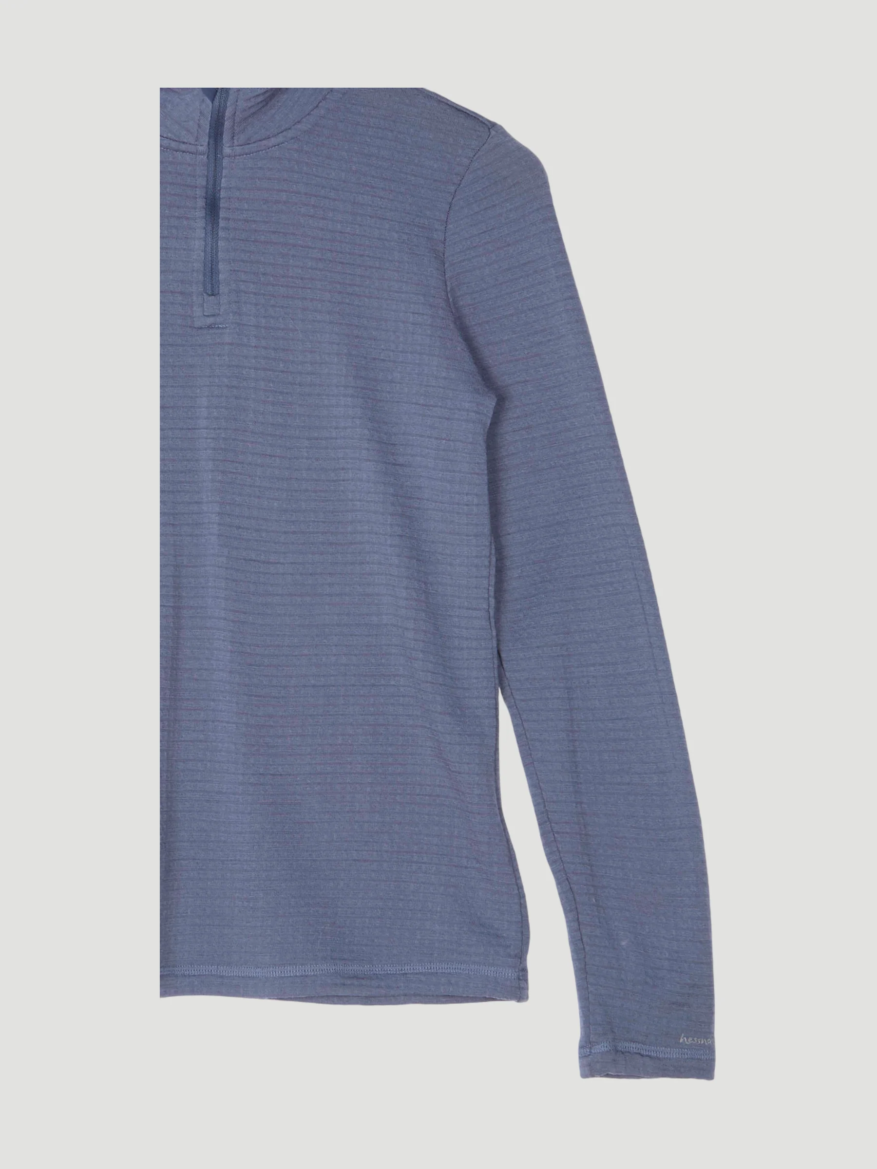 Secondhand Damen Halfzip Longsleeve aus reiner Bio-Merinowolle - Image 3