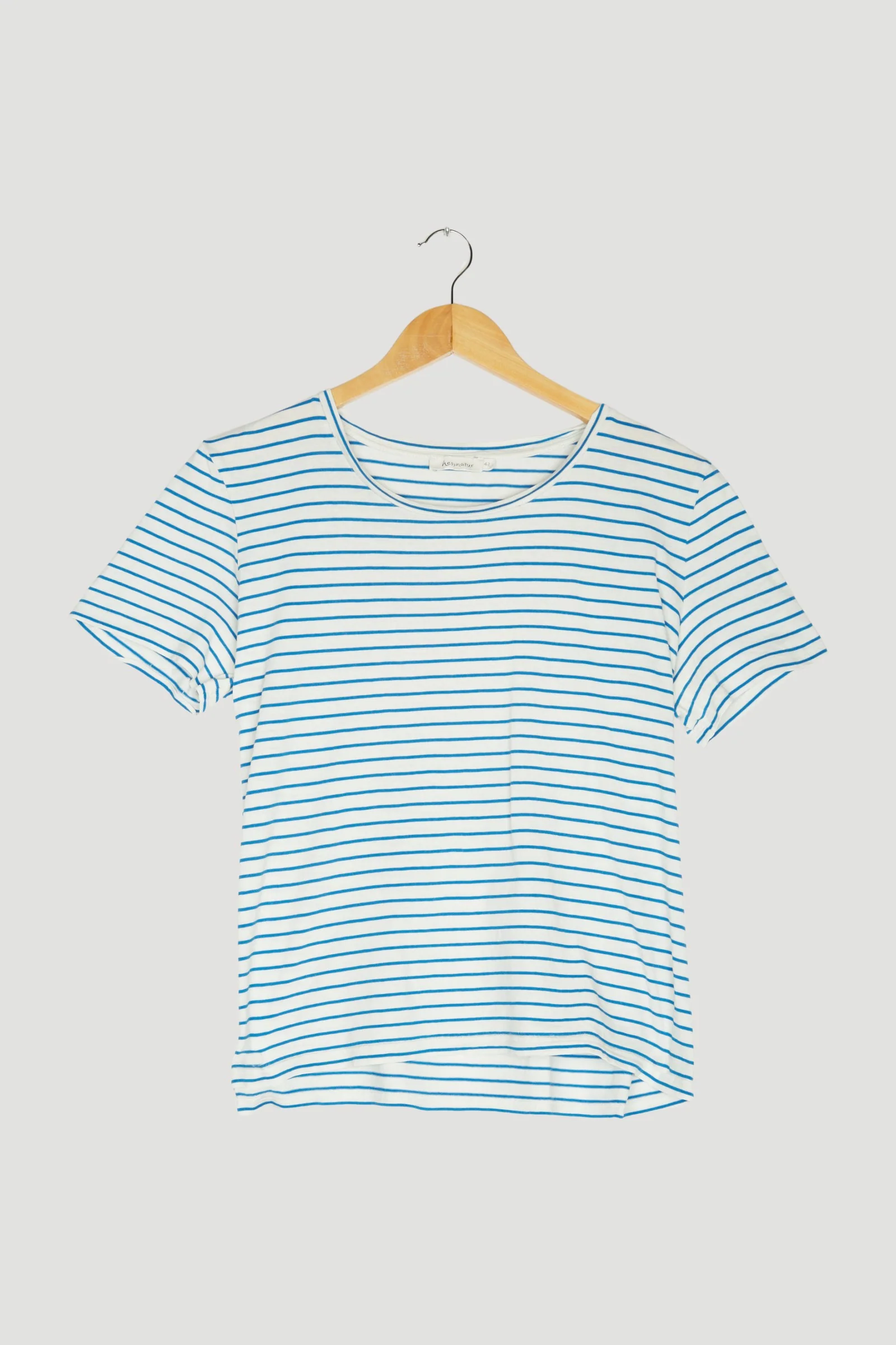 Secondhand Damen Ringelshirt aus reiner Bio-Baumwolle
