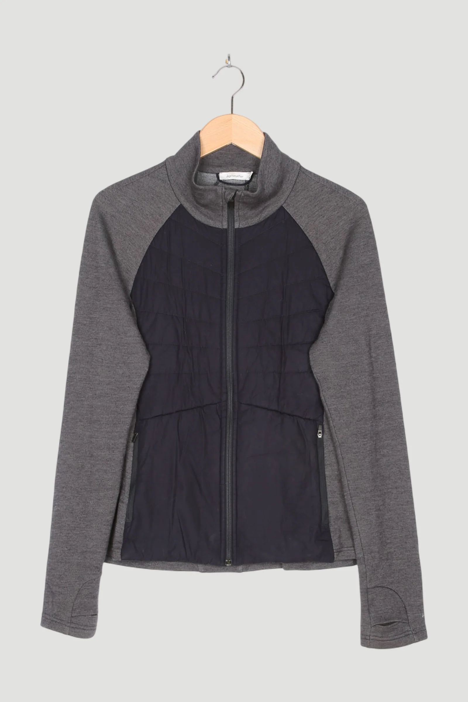 Secondhand Damen Stepp-Jacke aus Bio-Merinowolle mit Bio-Baumwolle