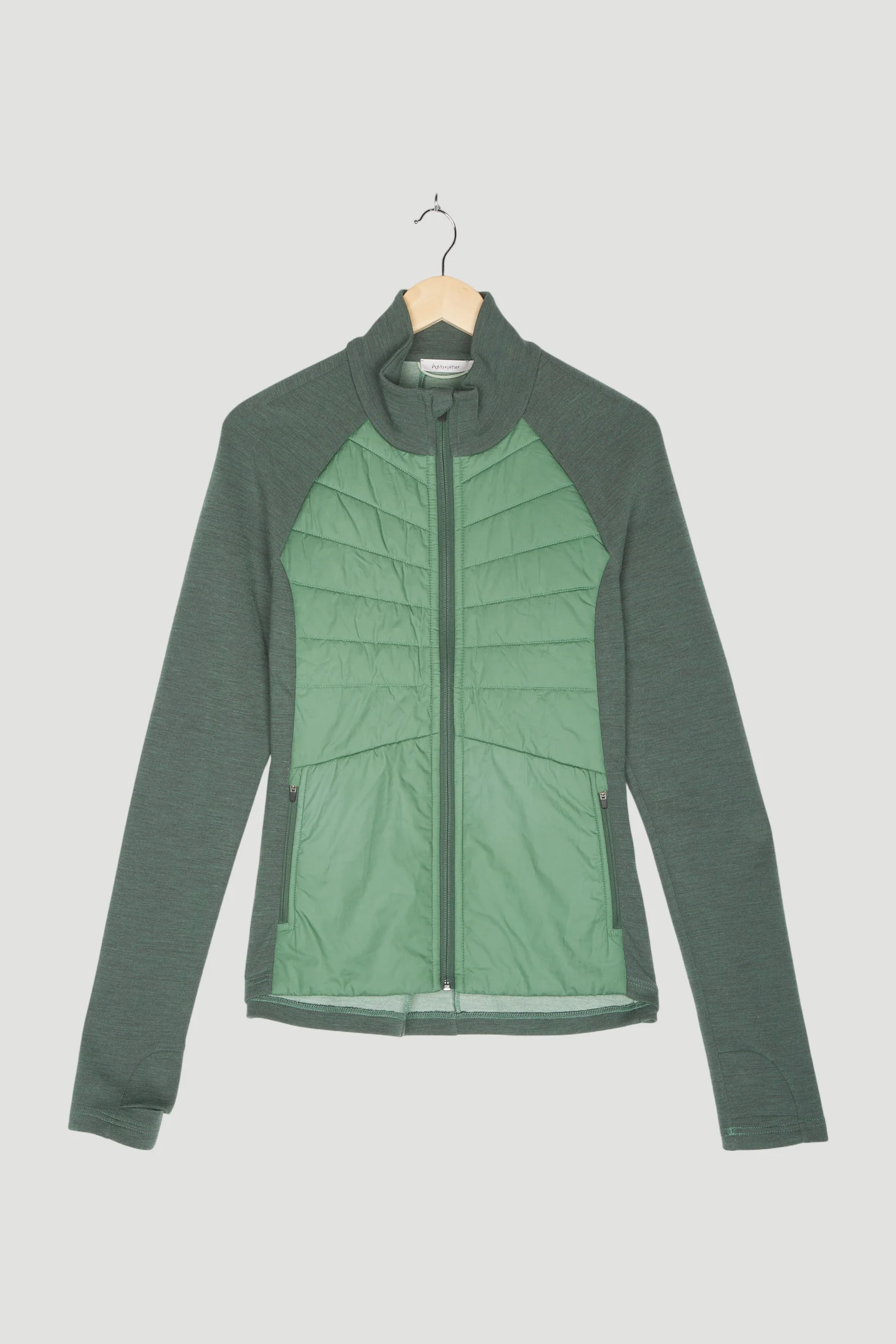 Secondhand Damen Stepp-Jacke aus Bio-Merinowolle mit Bio-Baumwolle - Image 4