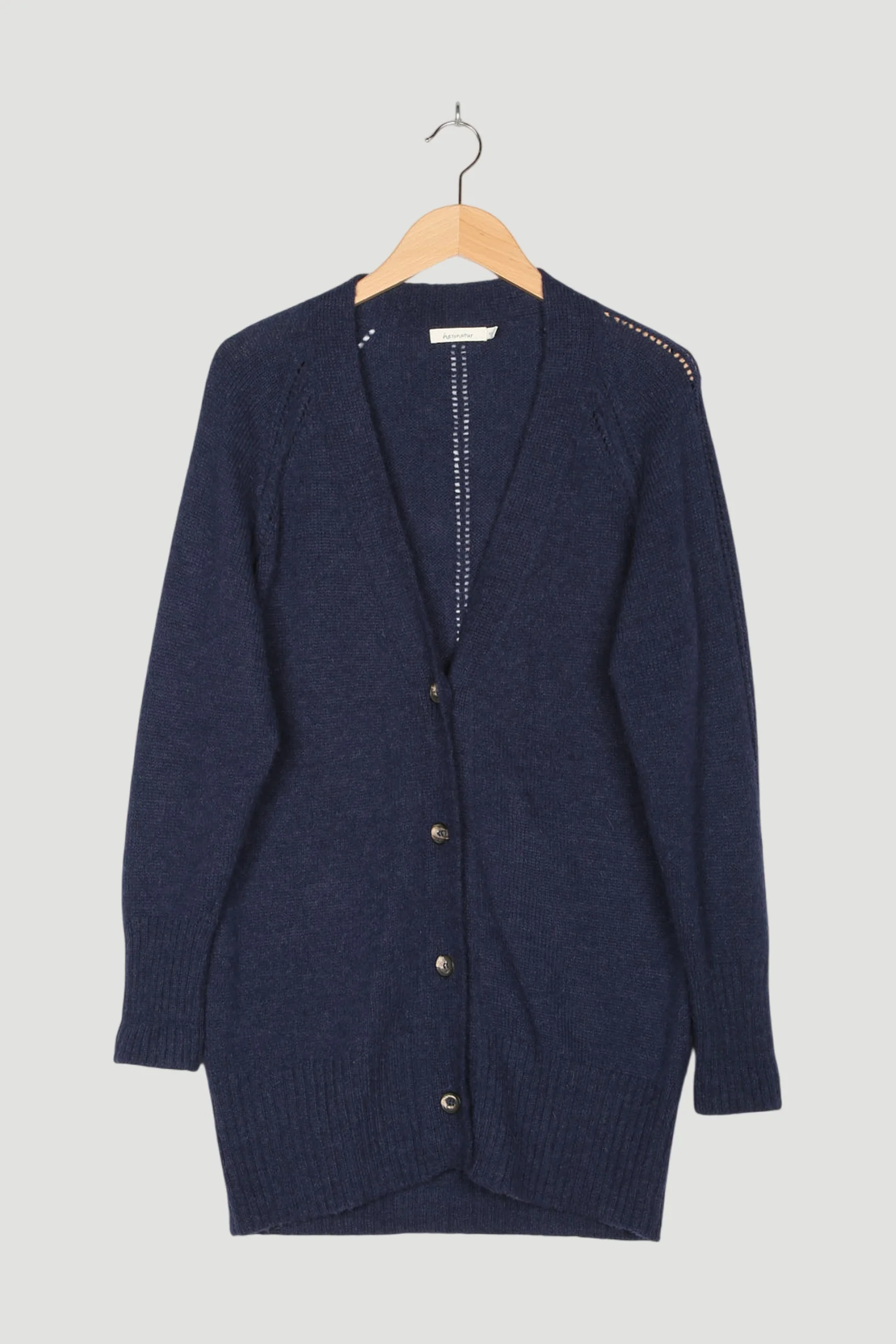 Secondhand Damen Strickjacke aus reinem Baby-Alpaka