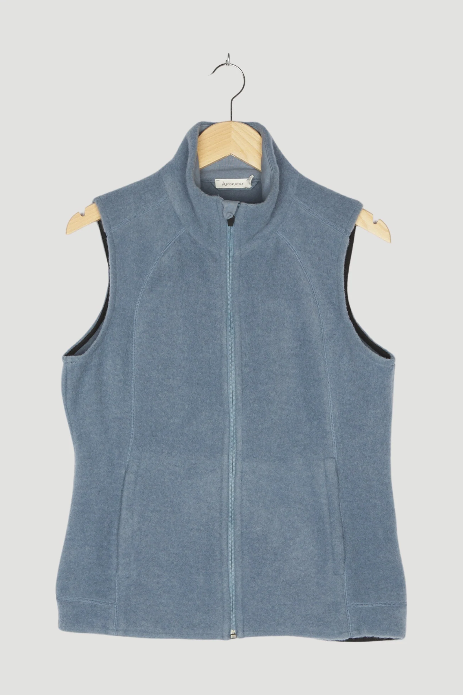 Secondhand Damen Wollfleece Weste aus reiner Bio-Merinowolle - Image 7