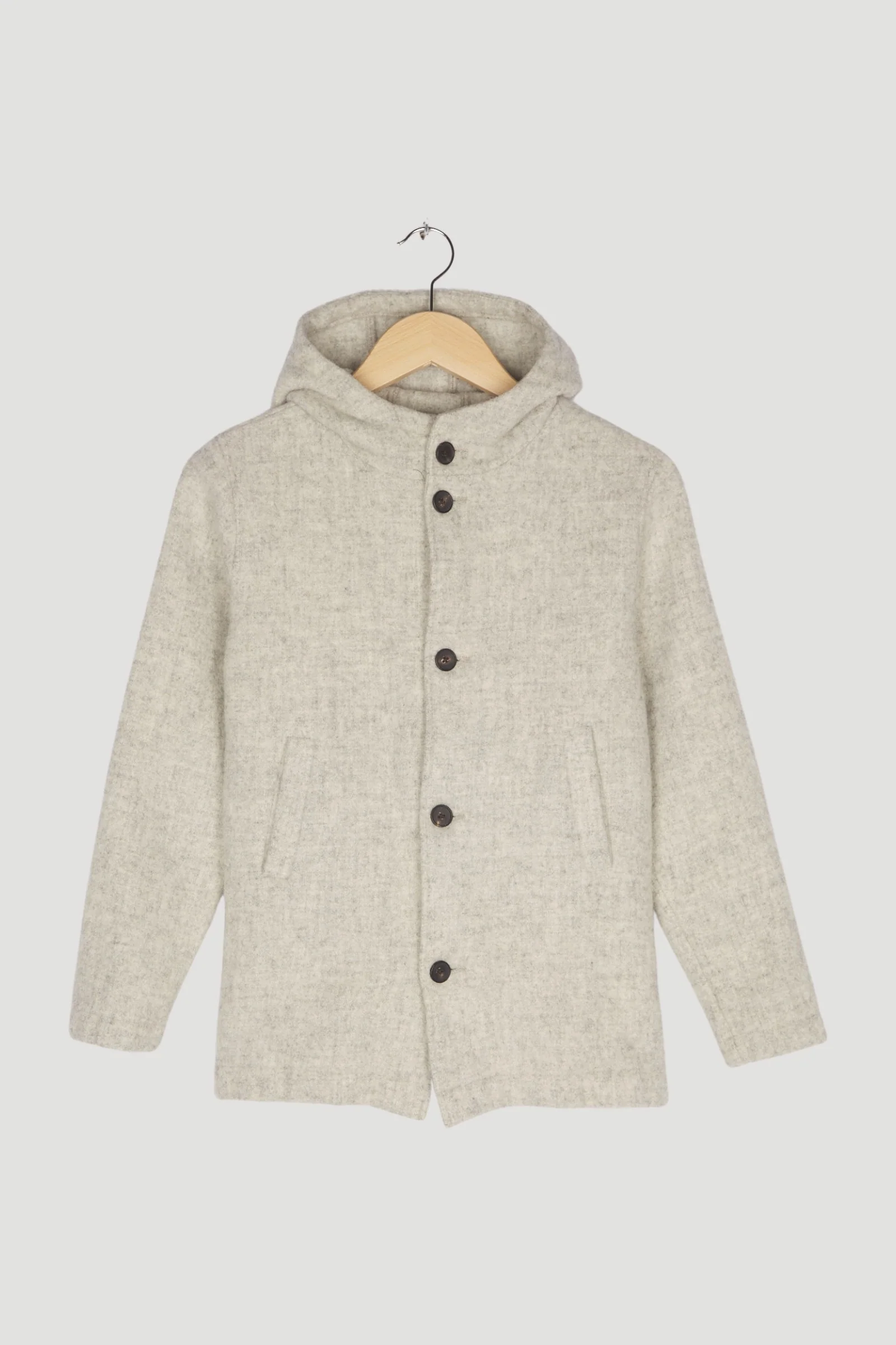 Secondhand Deichschaf Jacke aus reiner Schurwolle - Image 4