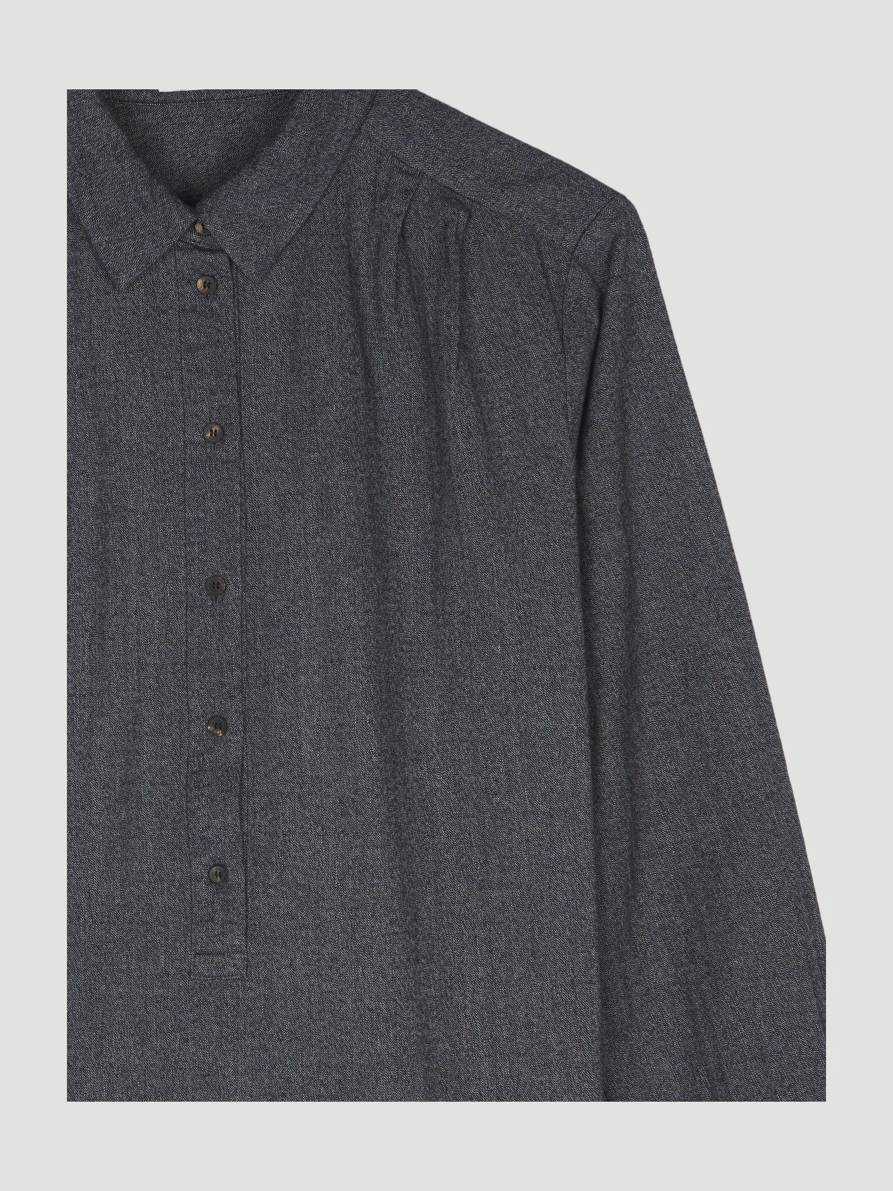 Secondhand Flanell-Bluse aus reiner Bio-Baumwolle - Image 3