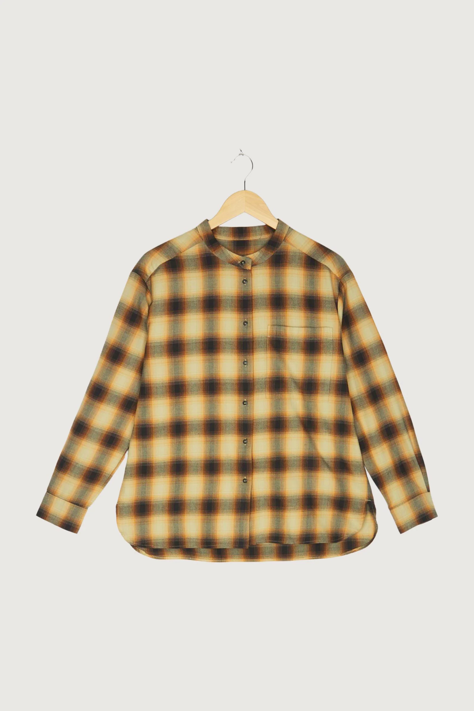 Secondhand Flanell-Bluse aus reiner Bio-Baumwolle - Image 10