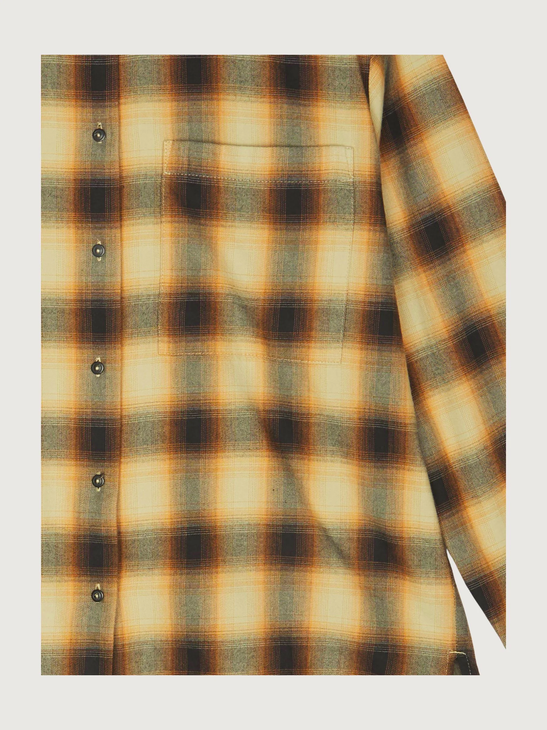 Secondhand Flanell-Bluse aus reiner Bio-Baumwolle - Image 12