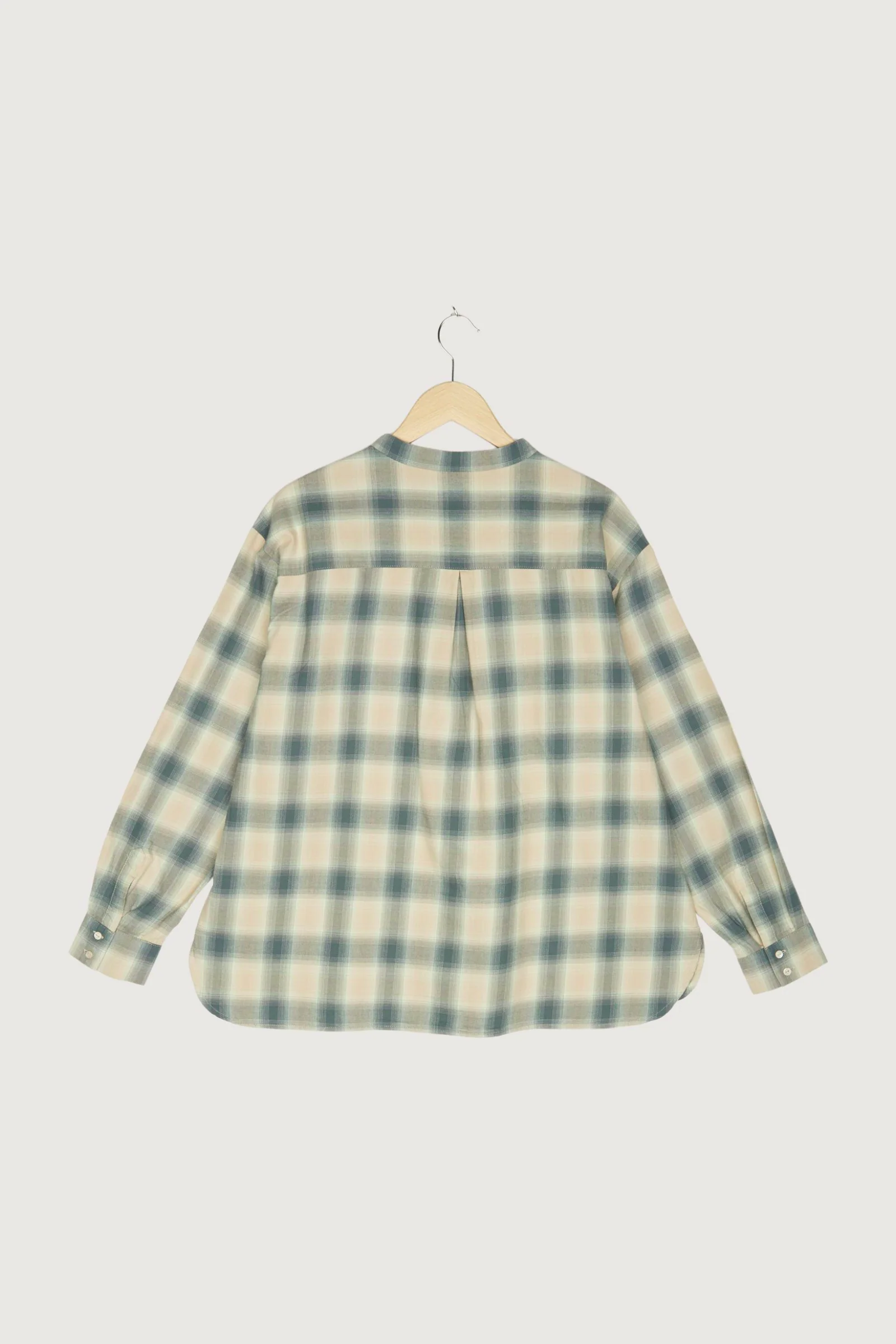 Secondhand Flanell-Bluse aus reiner Bio-Baumwolle - Image 14