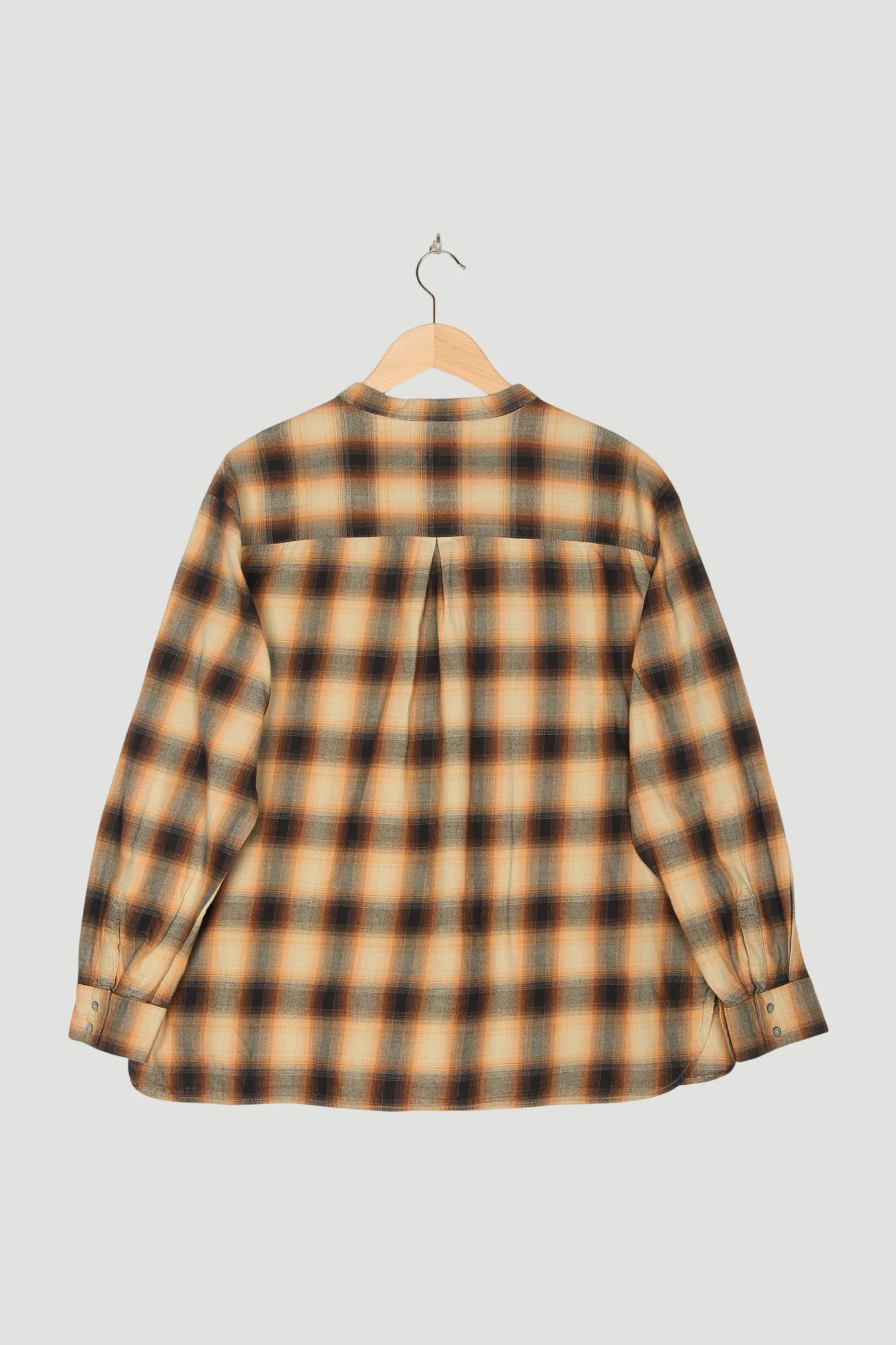 Secondhand Flanell-Bluse aus reiner Bio-Baumwolle - Image 2