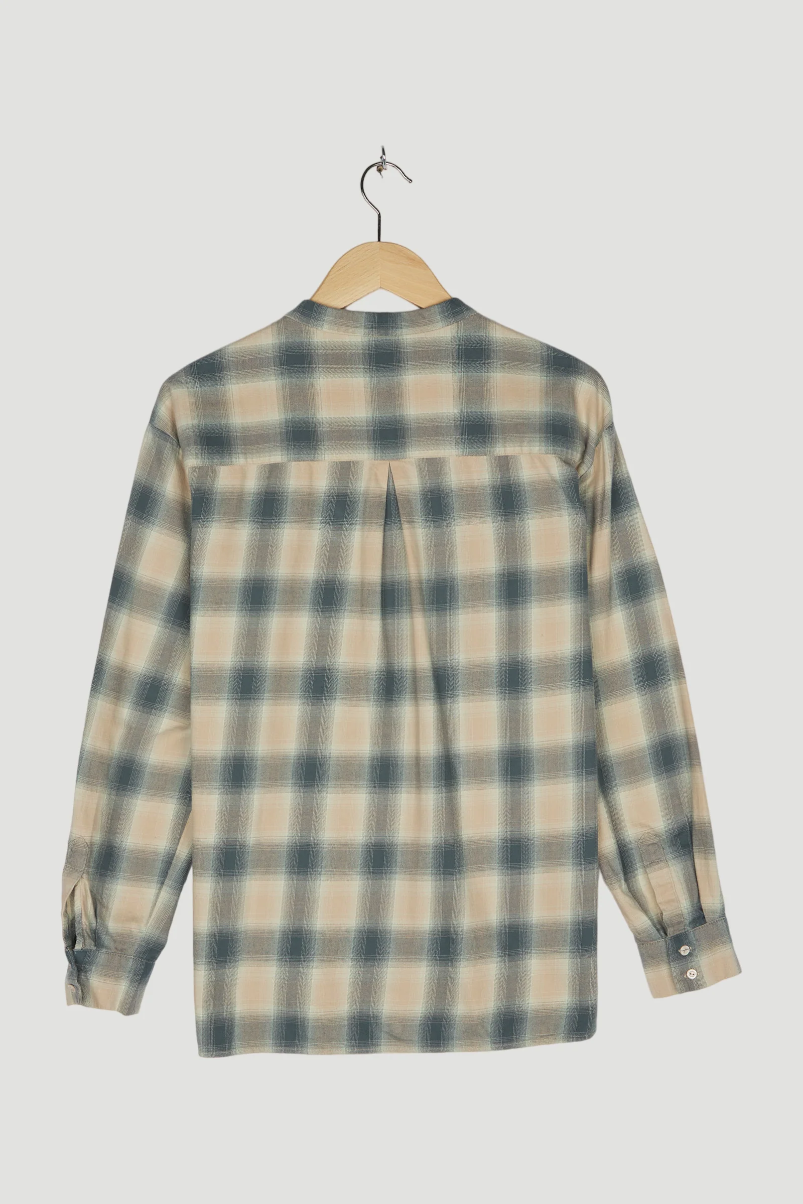 Secondhand Flanell-Bluse aus reiner Bio-Baumwolle - Image 5