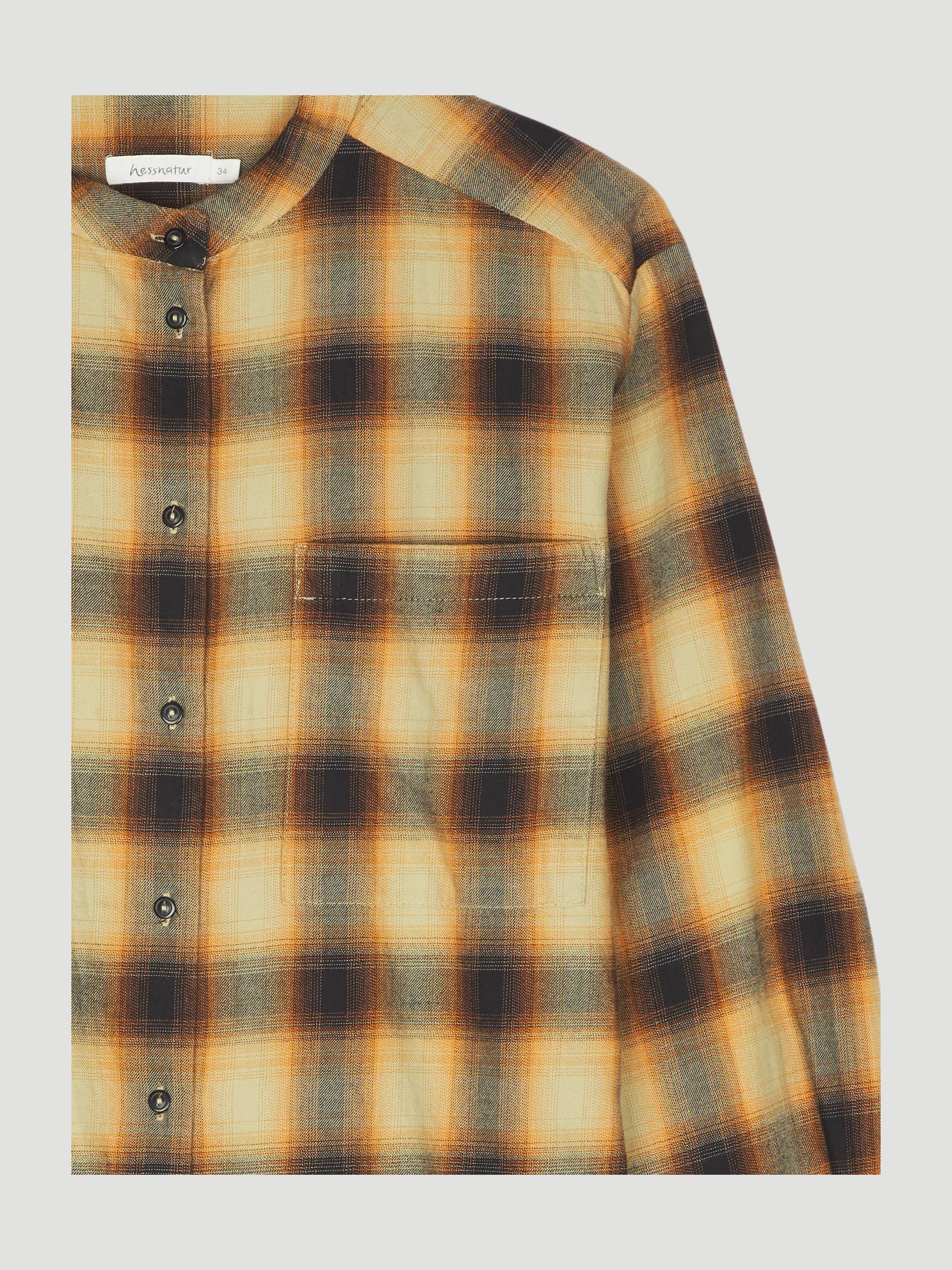 Secondhand Flanell-Bluse aus reiner Bio-Baumwolle - Image 9