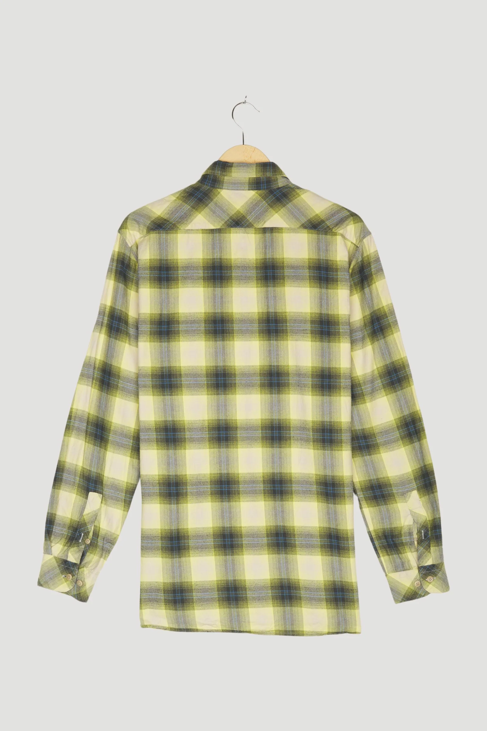 Secondhand Flanell-Karohemd Regular Fit aus reiner Bio-Baumwolle - Image 2