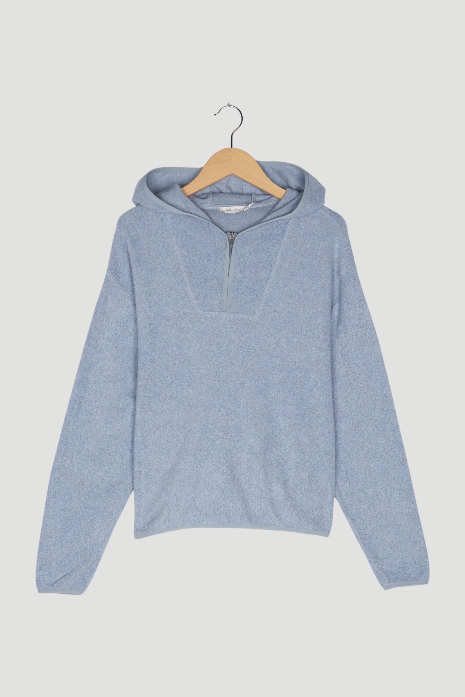 Secondhand Fleece-Hoodie aus reiner Bio-Baumwolle - Image 10