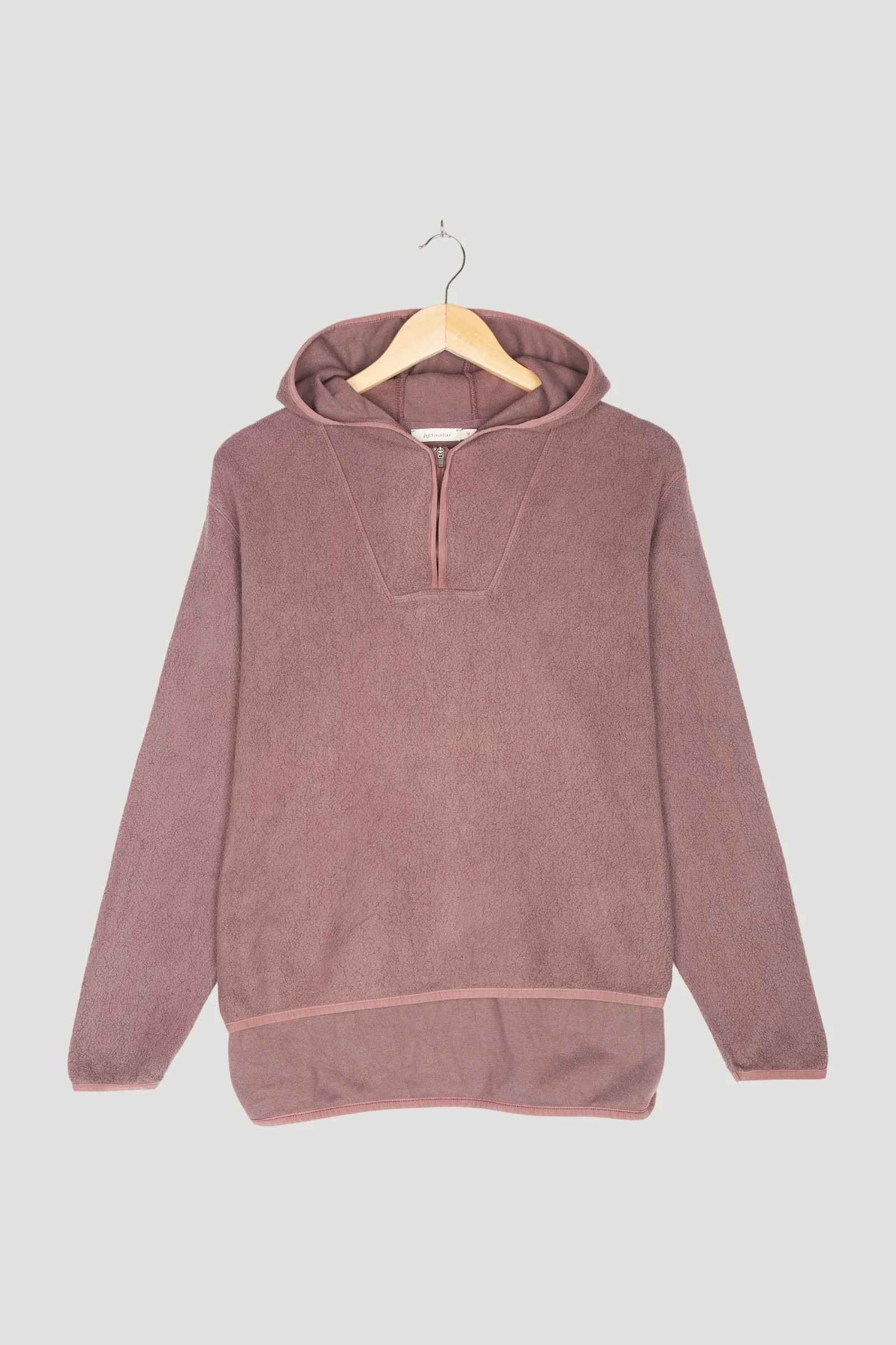 Secondhand Fleece-Hoodie aus reiner Bio-Baumwolle - Image 3