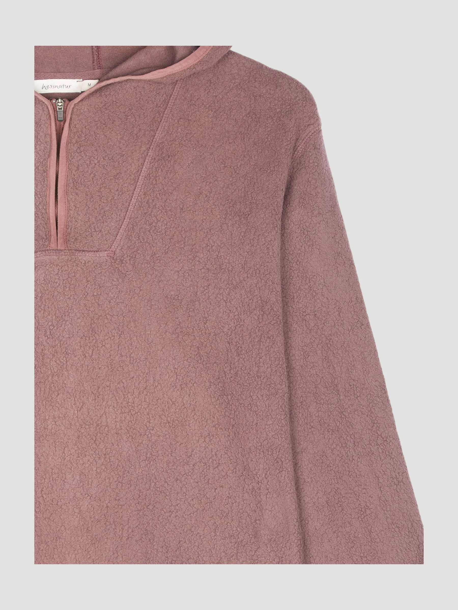 Secondhand Fleece-Hoodie aus reiner Bio-Baumwolle - Image 6