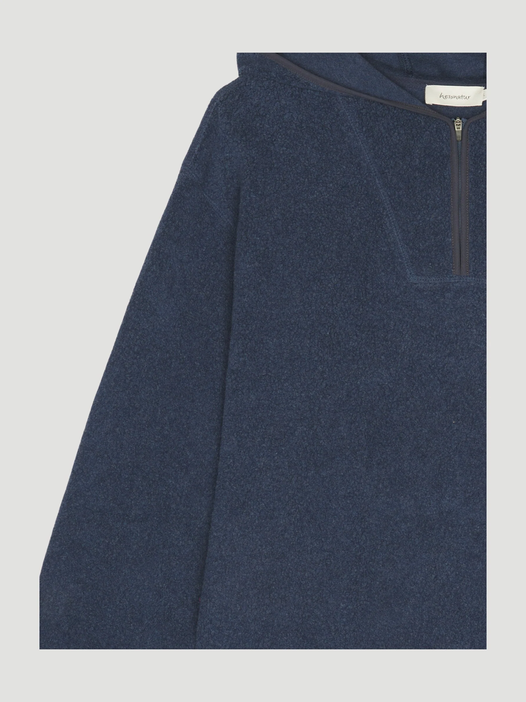 Secondhand Fleece-Hoodie aus reiner Bio-Baumwolle - Image 9