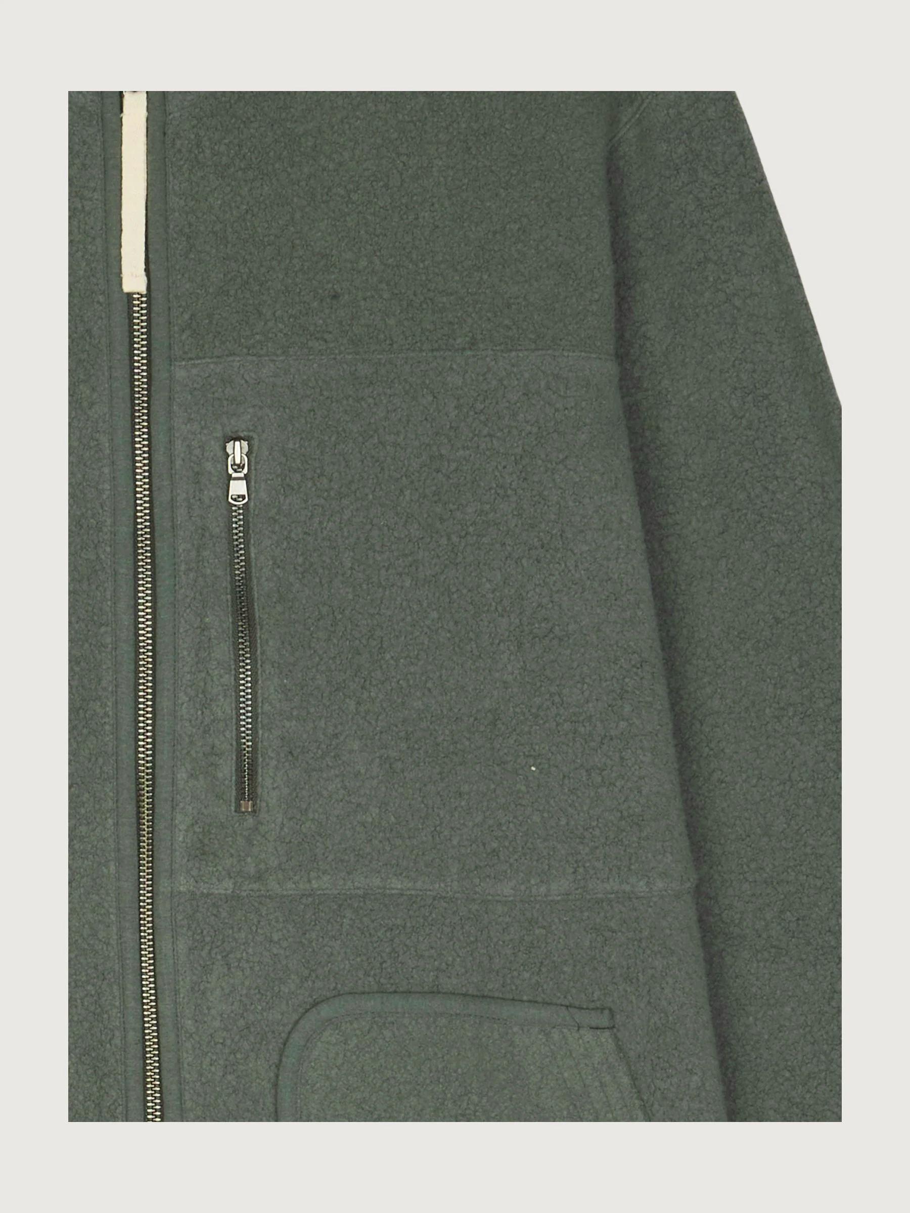Secondhand Fleece-Jacke aus reiner Bio-Baumwolle - Image 3
