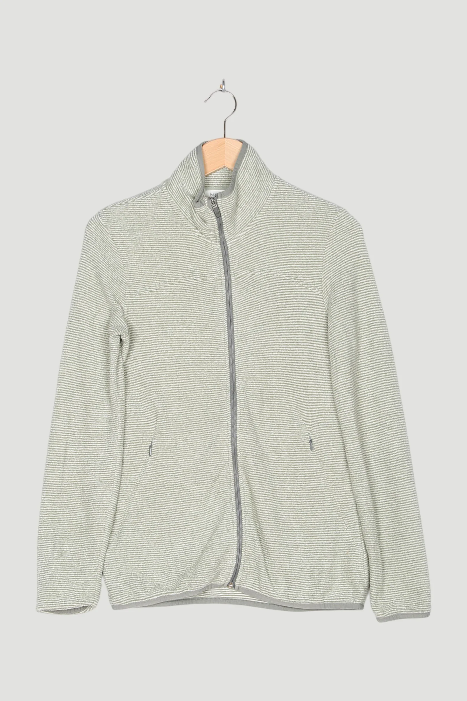 Secondhand Fleece-Jacke aus reiner Bio-Baumwolle