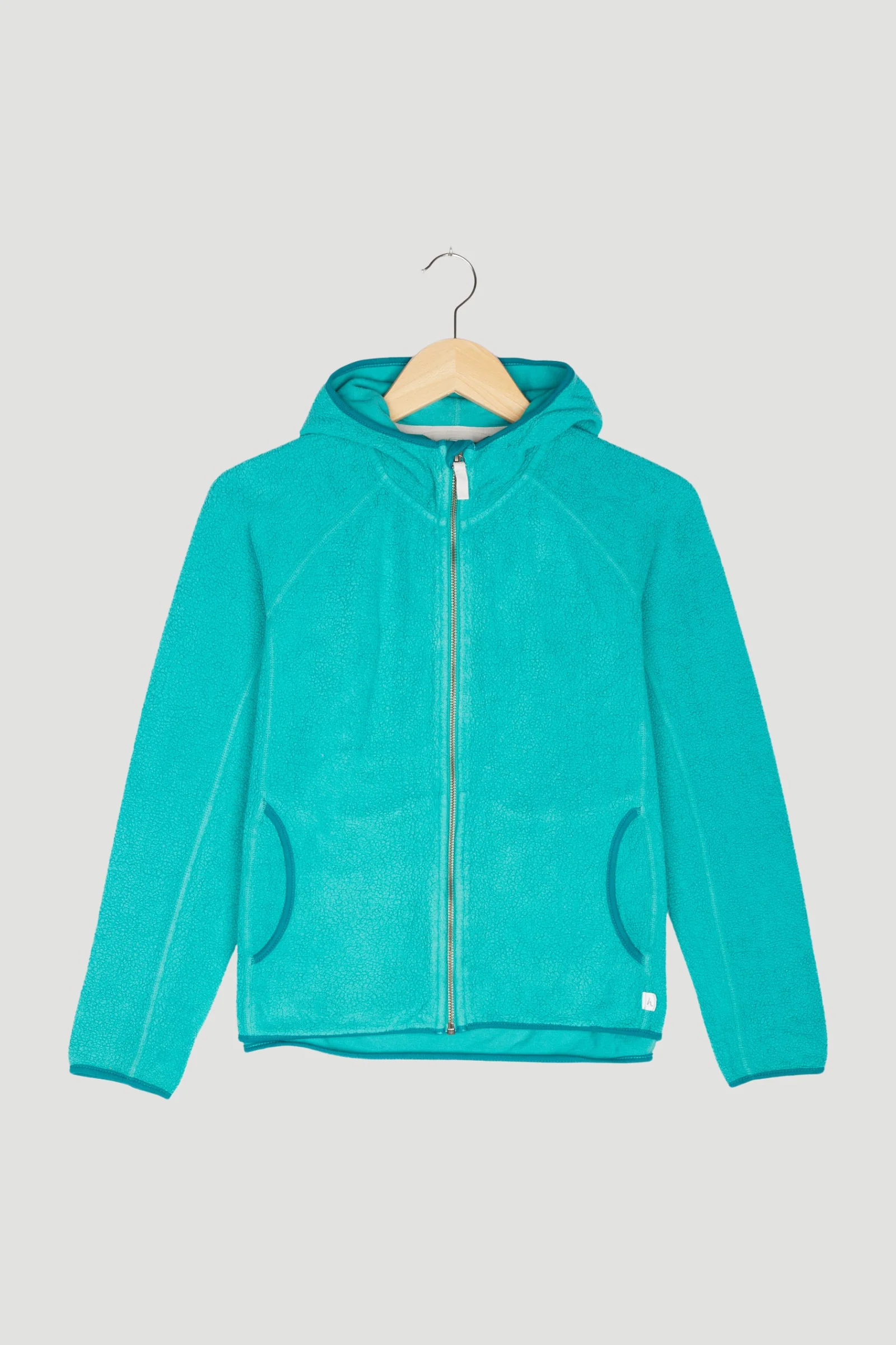 Secondhand Fleece Jacke aus reiner Bio-Baumwolle