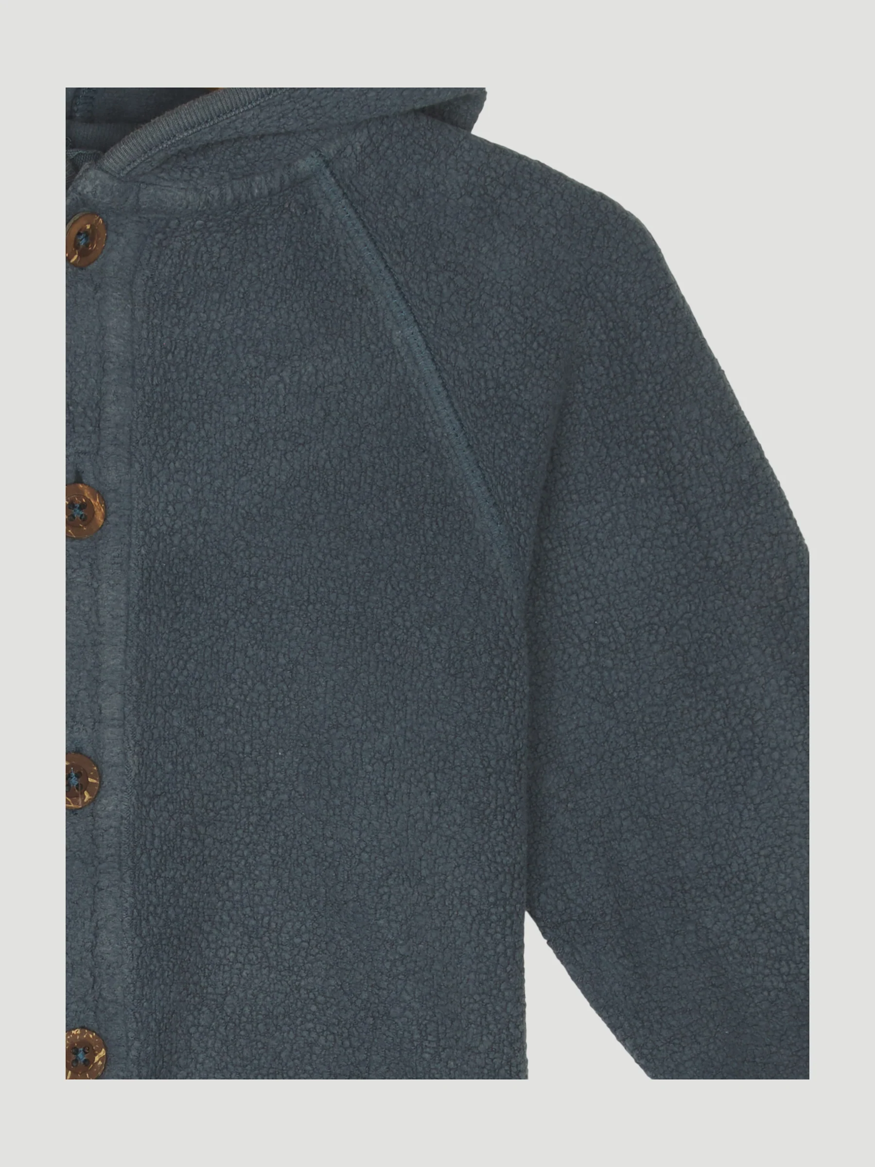 Secondhand Fleece-Jacke aus reiner Bio-Baumwolle - Image 3