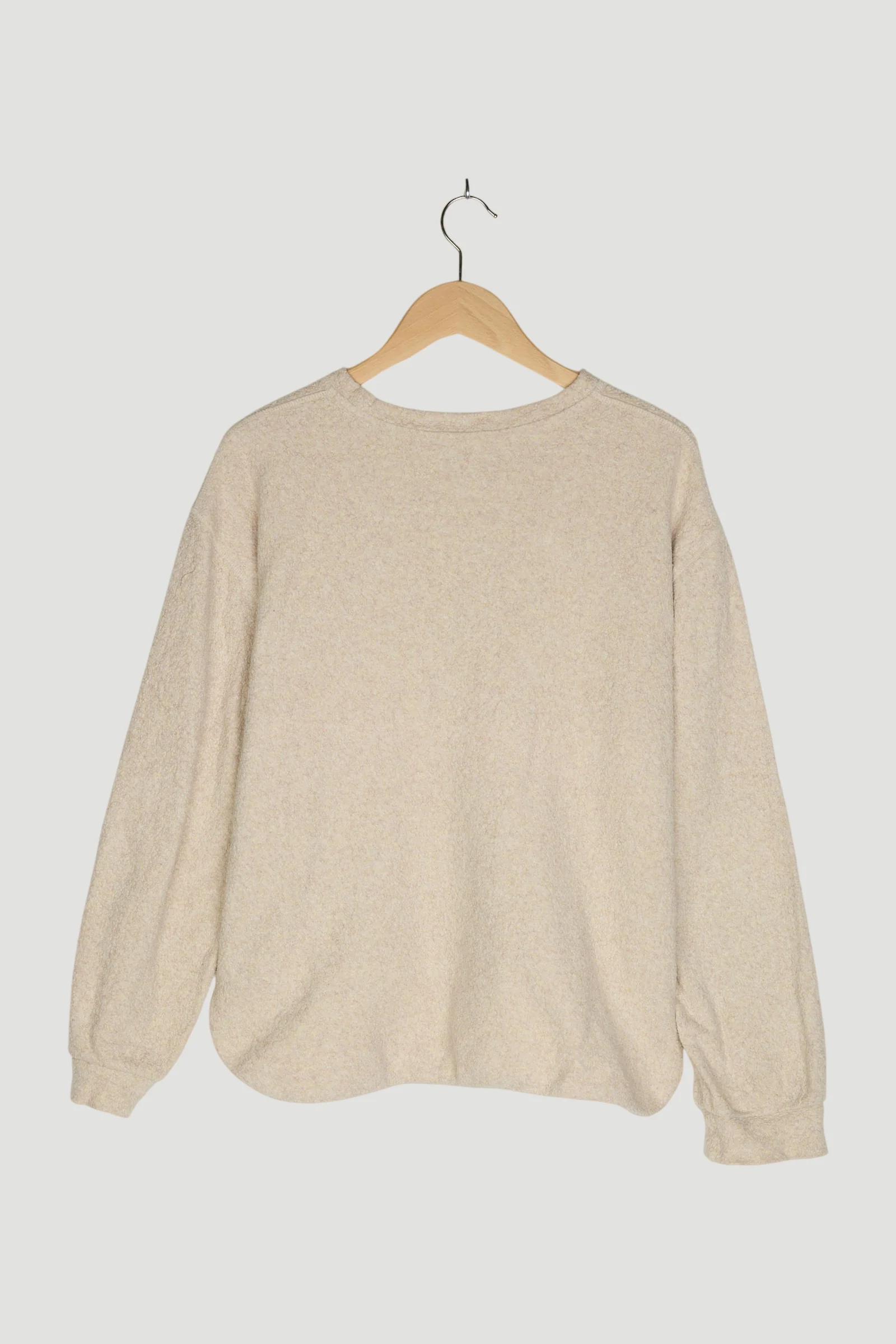Secondhand Fleece Sweatshirt aus reiner Bio-Baumwolle - Image 2