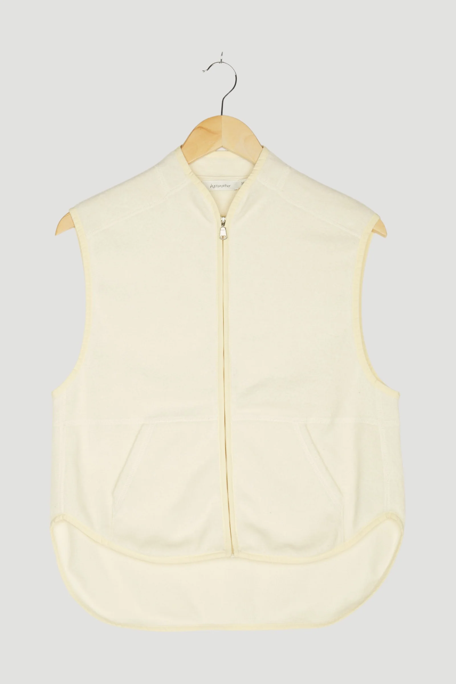 Secondhand Fleece-Weste aus reiner Bio-Baumwolle - Image 4