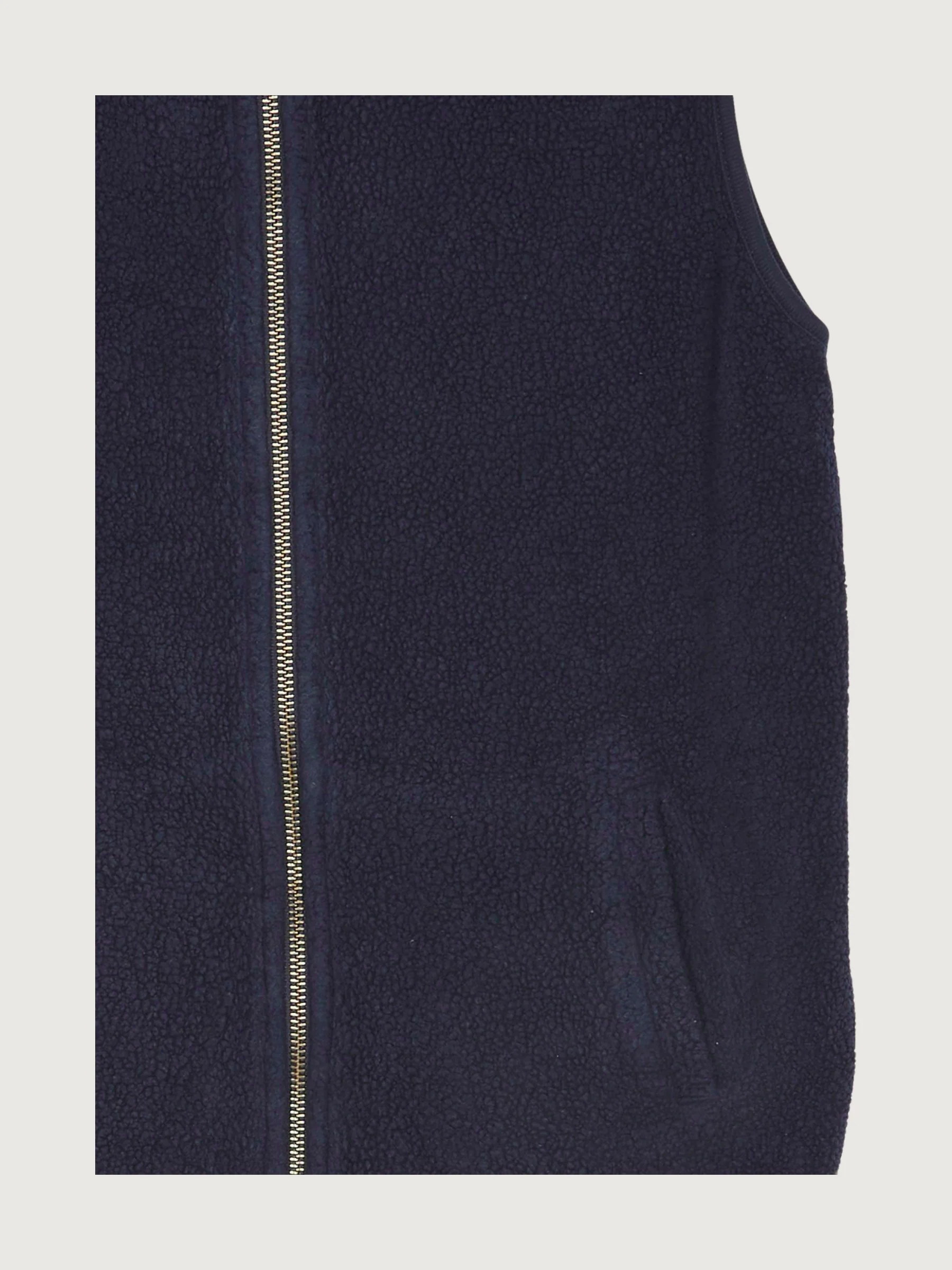 Secondhand Fleece-Weste aus reiner Bio-Baumwolle - Image 3