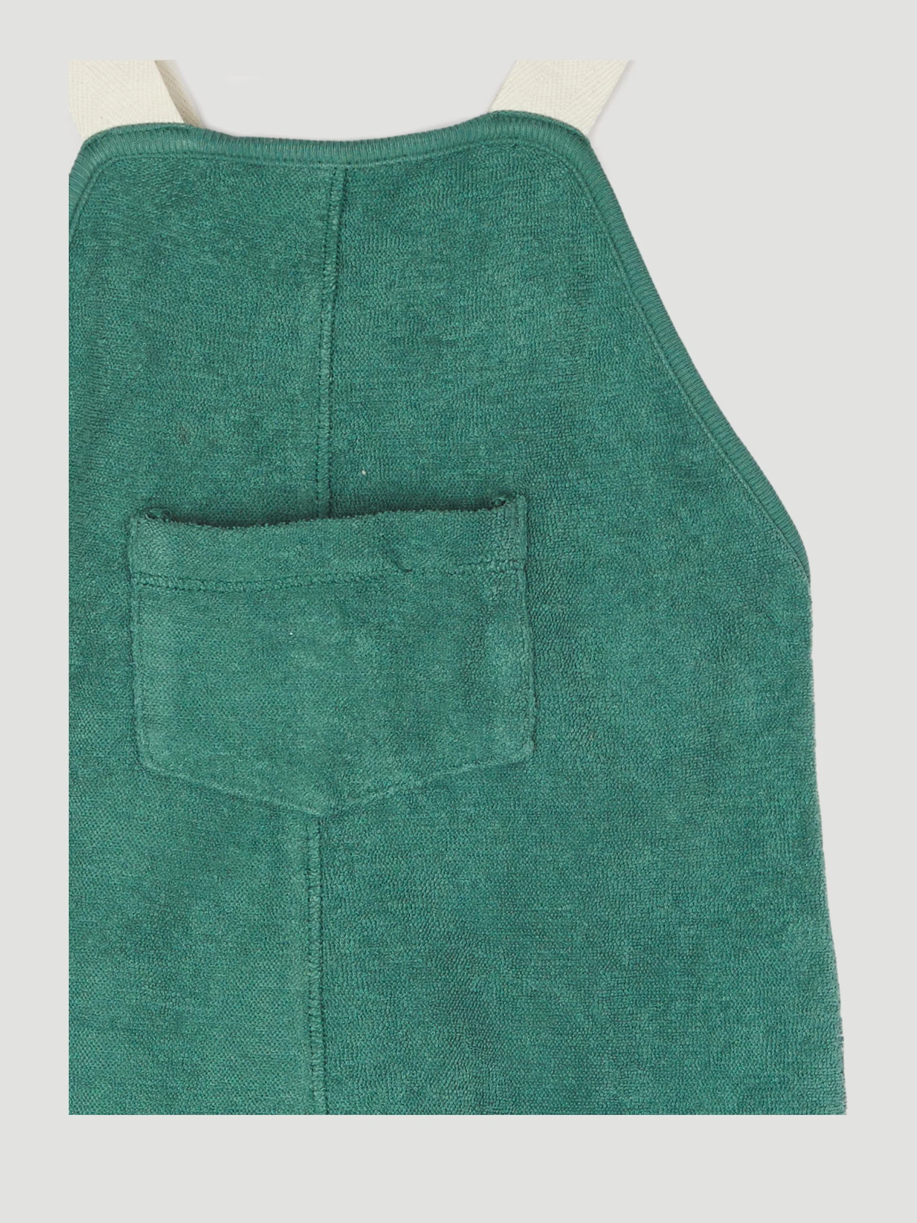 Secondhand Frottee Latzhose aus reiner Bio-Baumwolle - Image 3