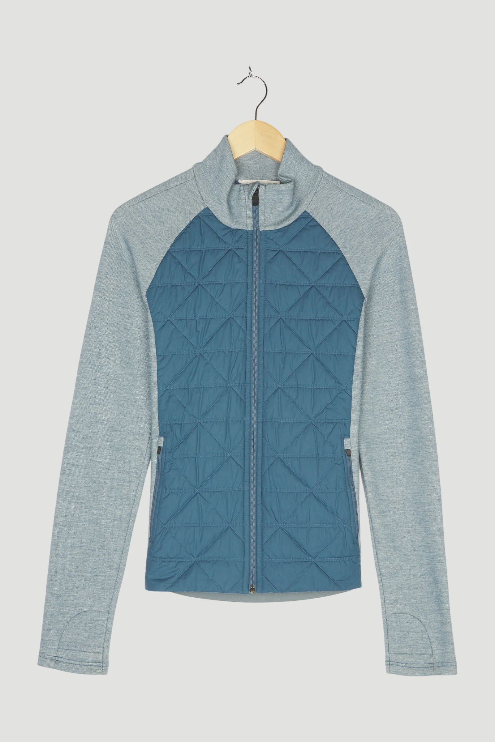 Secondhand Funktionsjacke aus Bio-Merinowolle mit Bio-Baumwolle