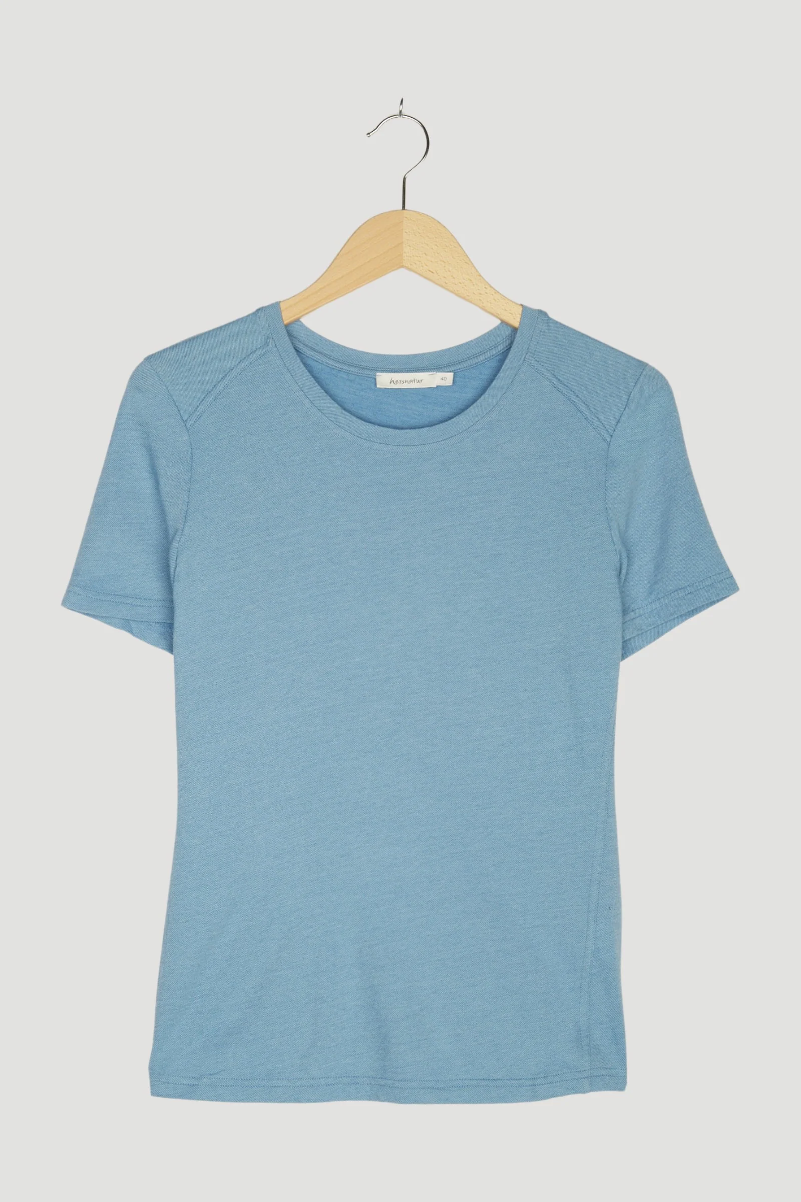Secondhand Funktionsshirt aus Bio-Baumwolle mit Bio-Merinowolle
