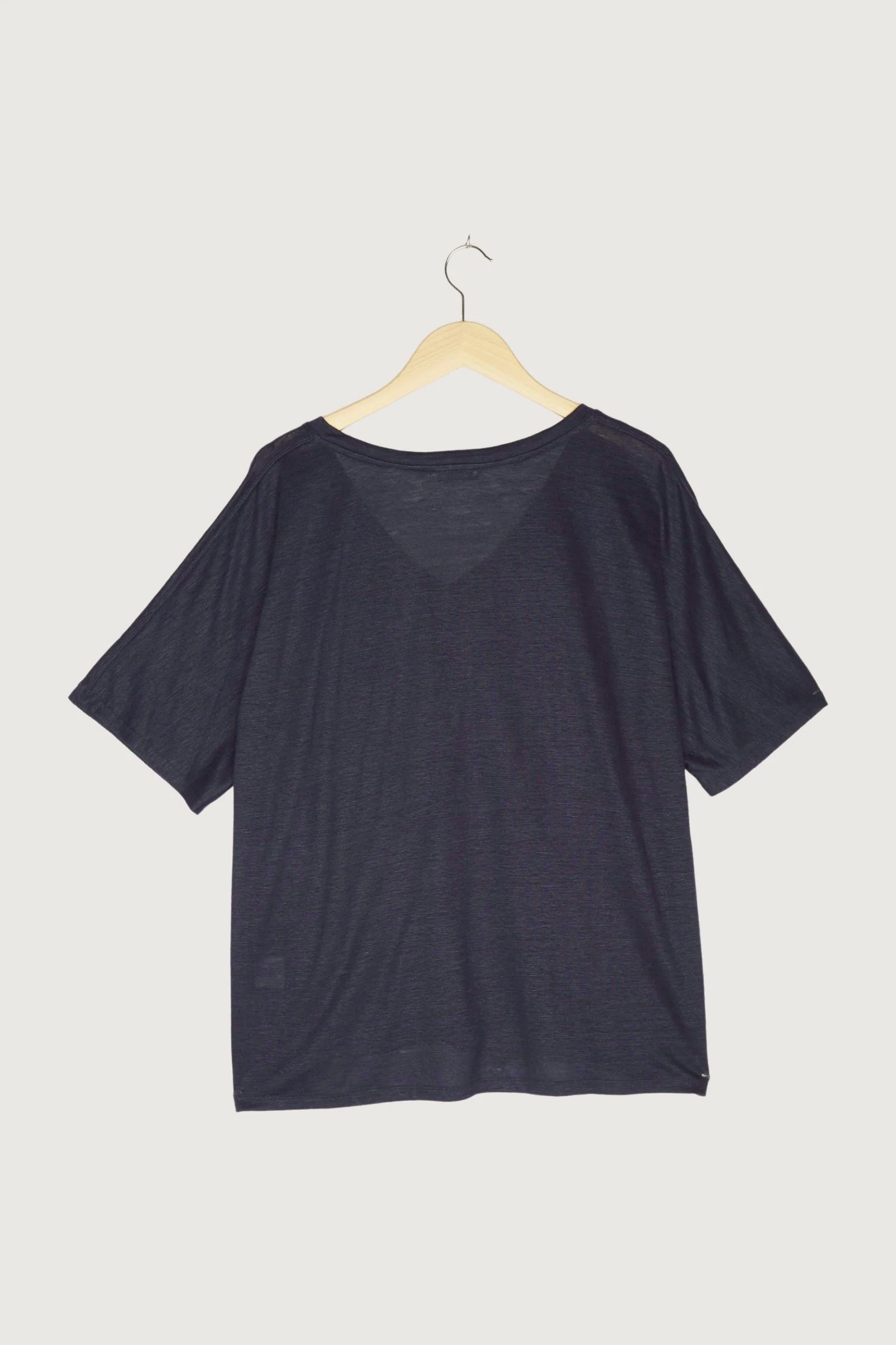 Secondhand Halbarm-Shirt aus reinem Hanf - Image 5