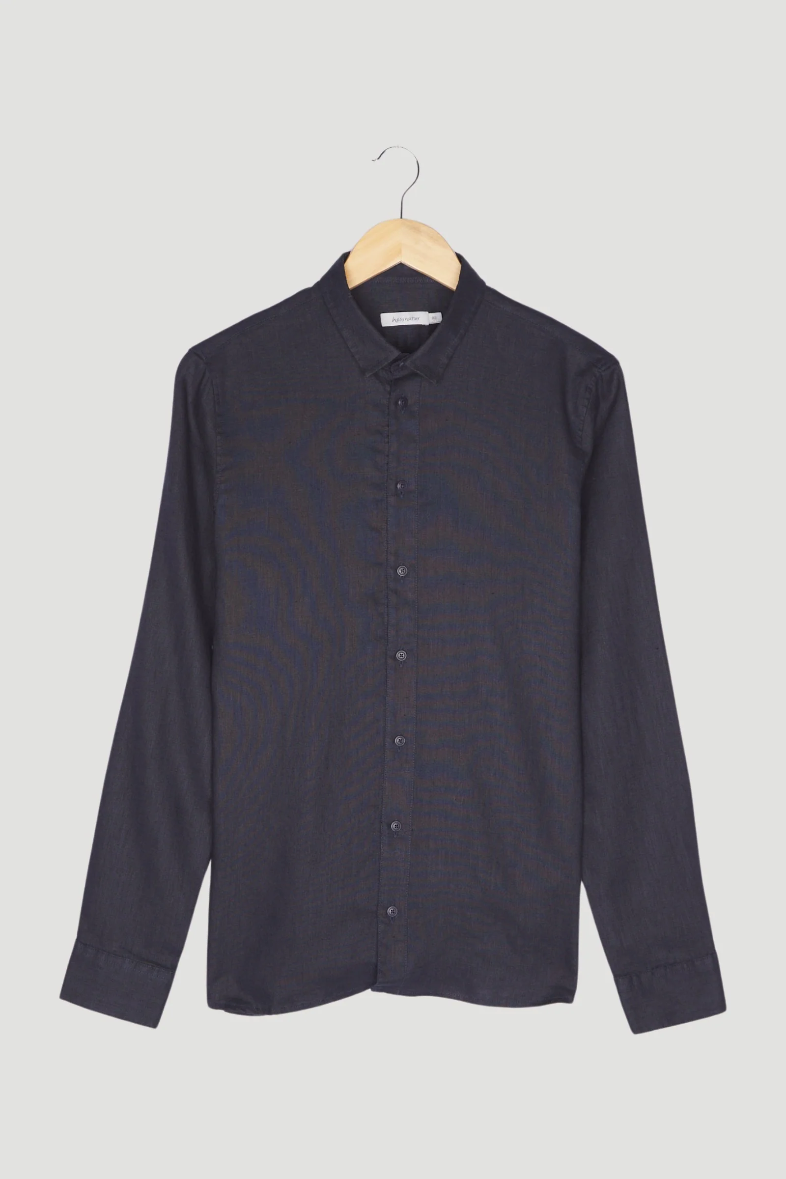 Secondhand Hemd Regular Fit aus reinem Bio-Leinen
