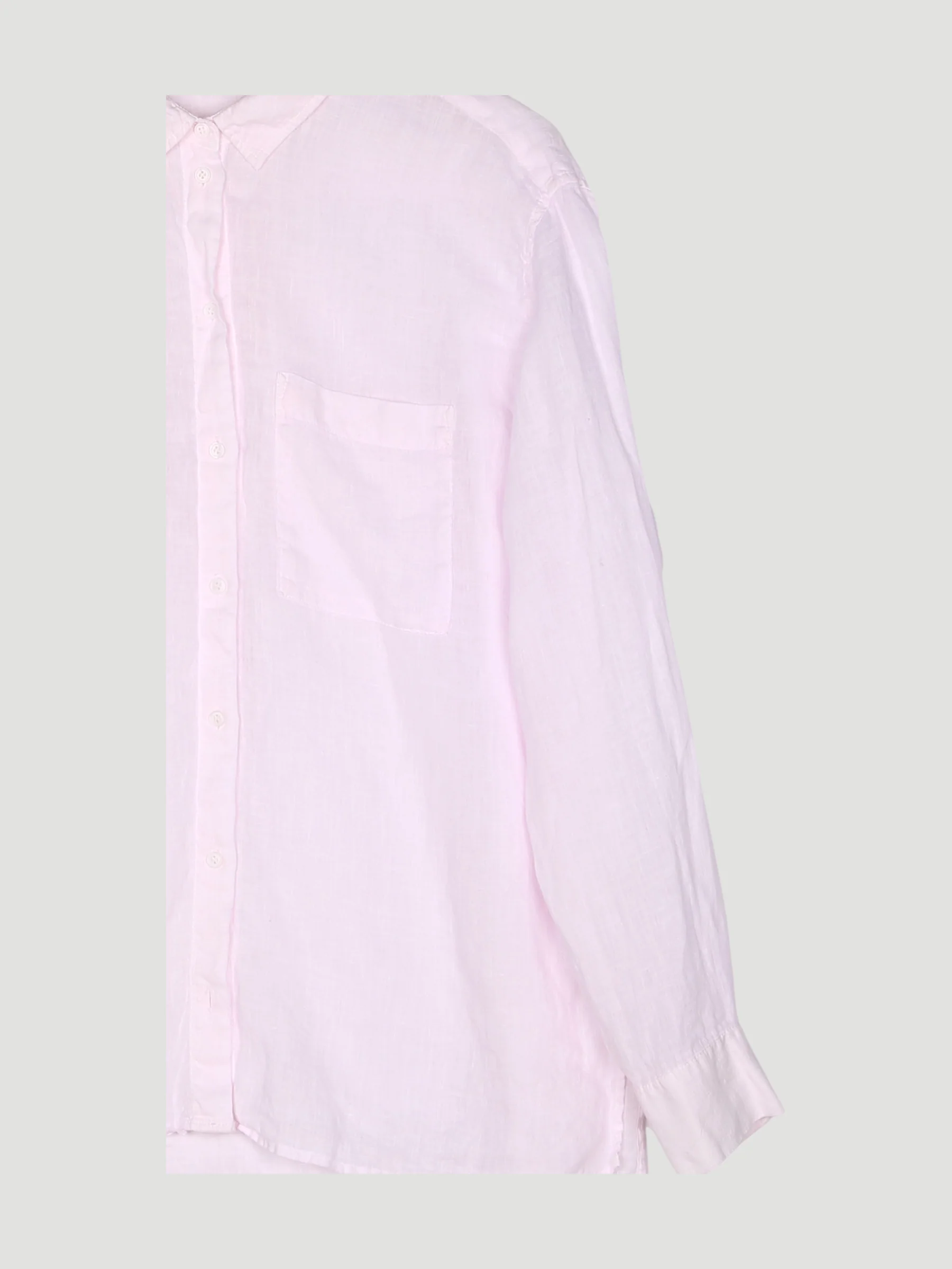 Secondhand Hemdbluse aus reinem Leinen - Image 3