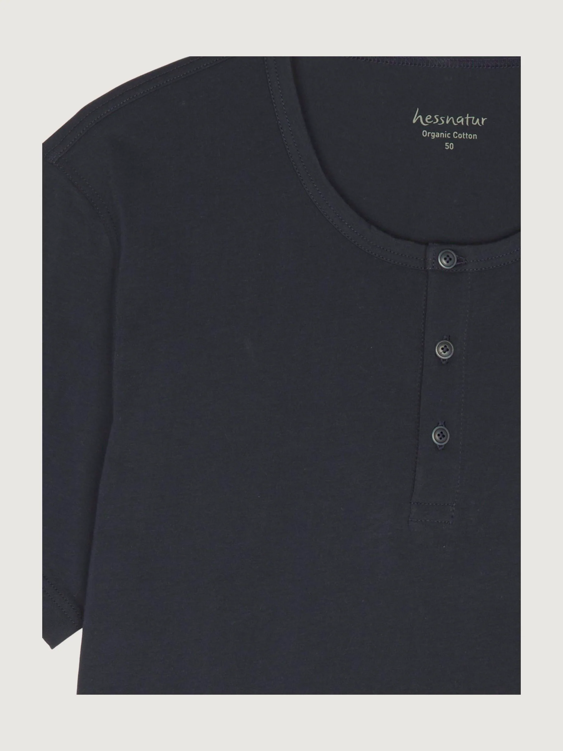 Secondhand Henleyshirt aus reiner Bio-Pima-Baumwolle - Image 3