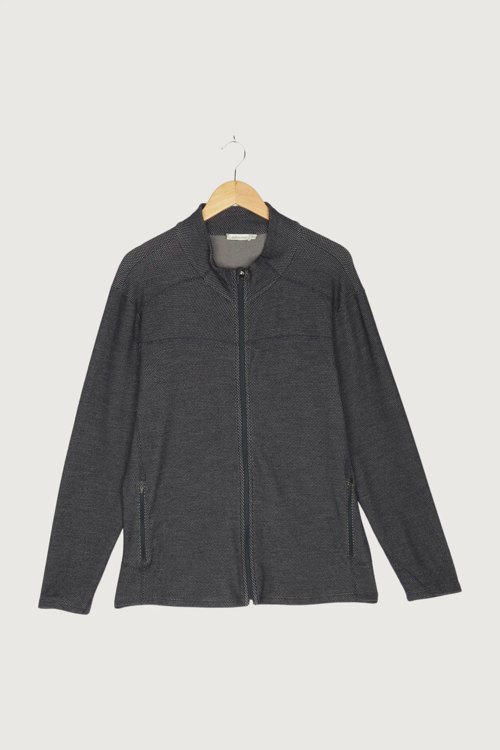 Secondhand Herren Funktionsjacke aus Bio-Merinowolle mit Bio-Baumwolle