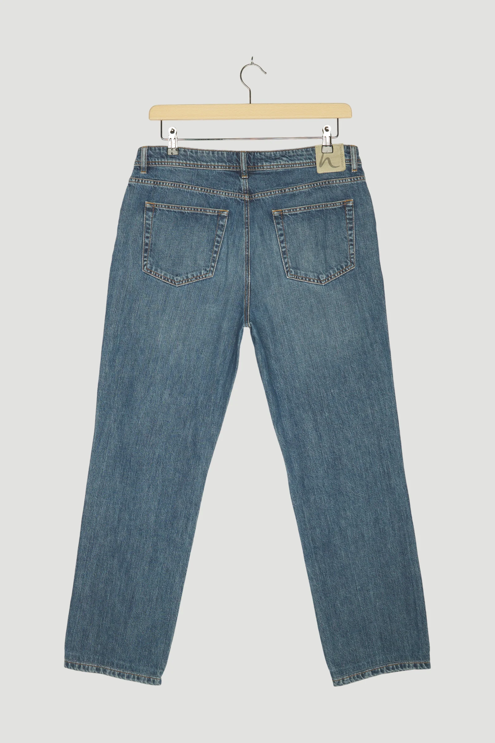 Secondhand Herren Jeans Comfort Fit aus reinem Bio-Denim - Image 2