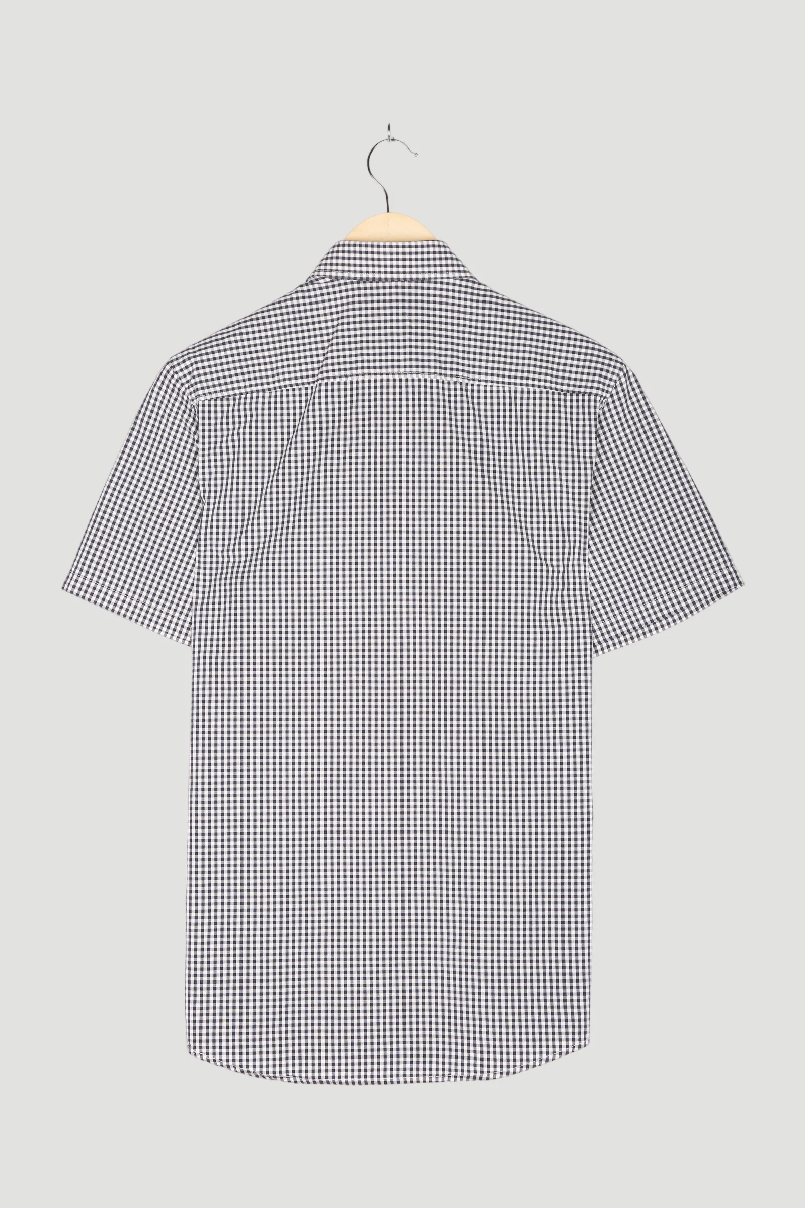 Secondhand Herren Kurzarm-Hemd Modern Fit aus reiner Bio-Baumwolle - Image 2