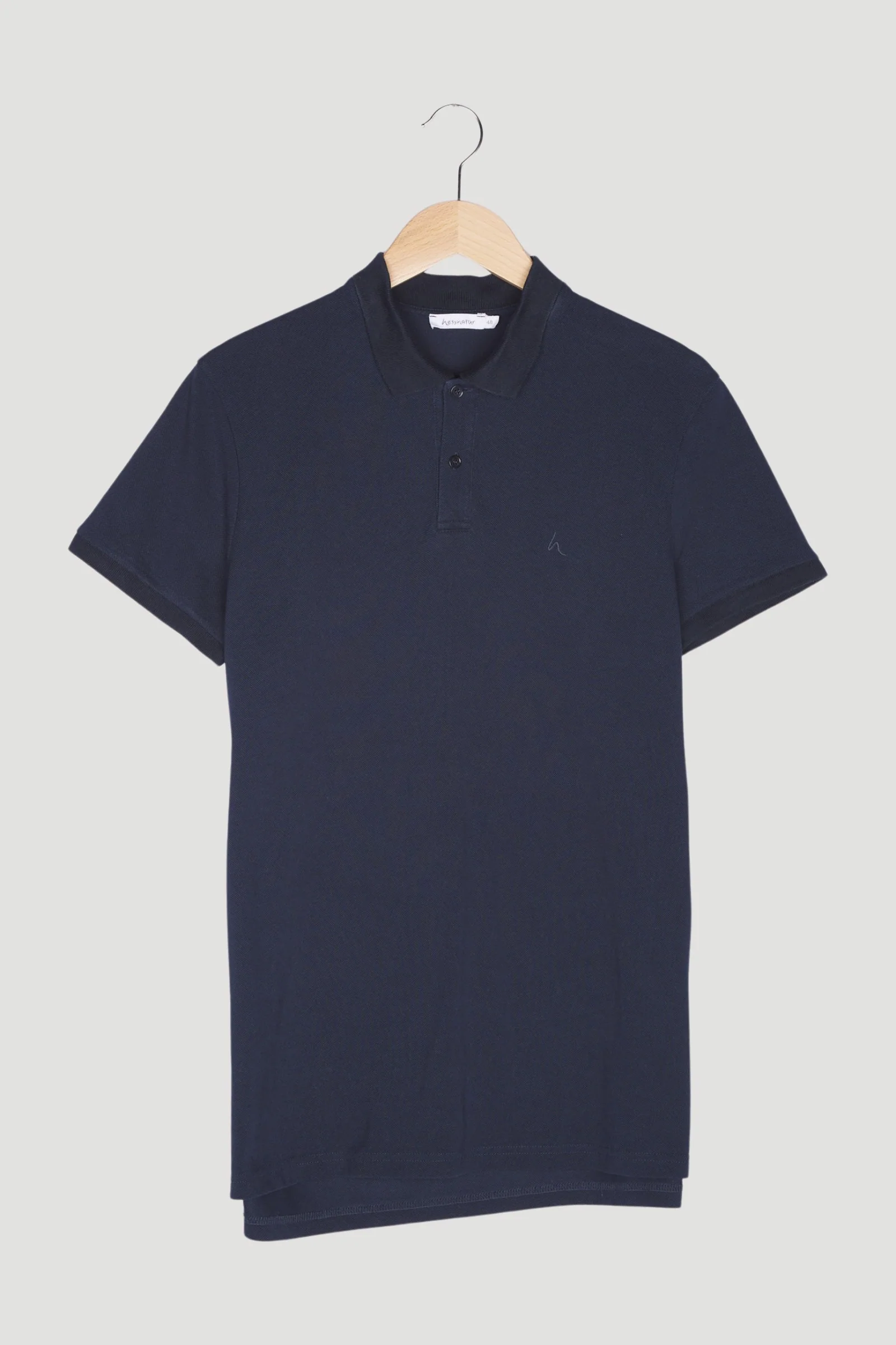 Secondhand Herren Poloshirt aus reiner Bio-Baumwolle
