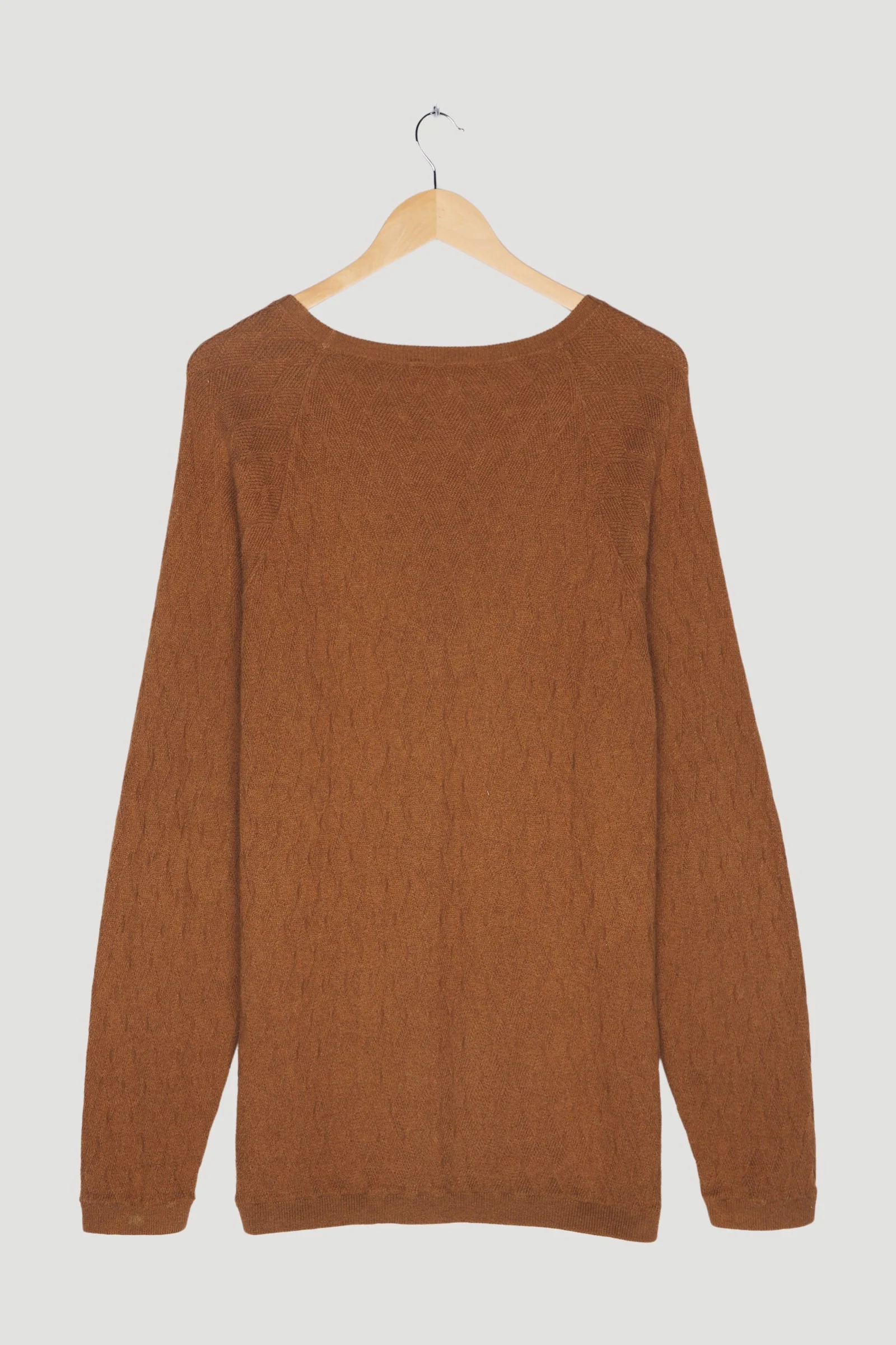 Secondhand Herren Raglan-Pullover aus Bio-Baumwolle mit Yak - Image 2