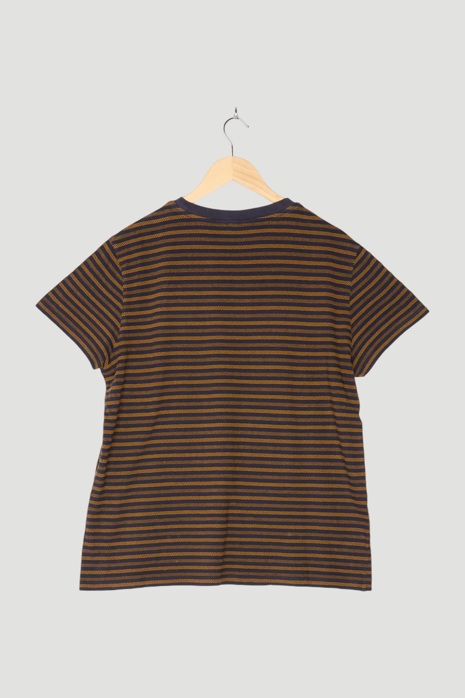 Secondhand Herren Streifen-Shirt aus reiner Bio-Baumwolle - Image 2
