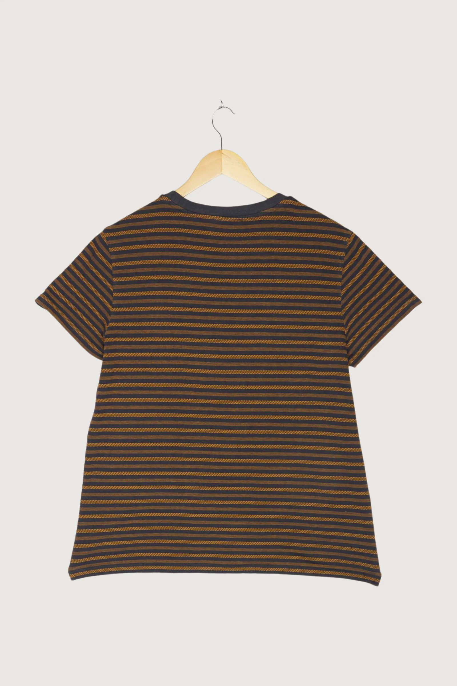 Secondhand Herren Streifen-Shirt aus reiner Bio-Baumwolle - Image 5
