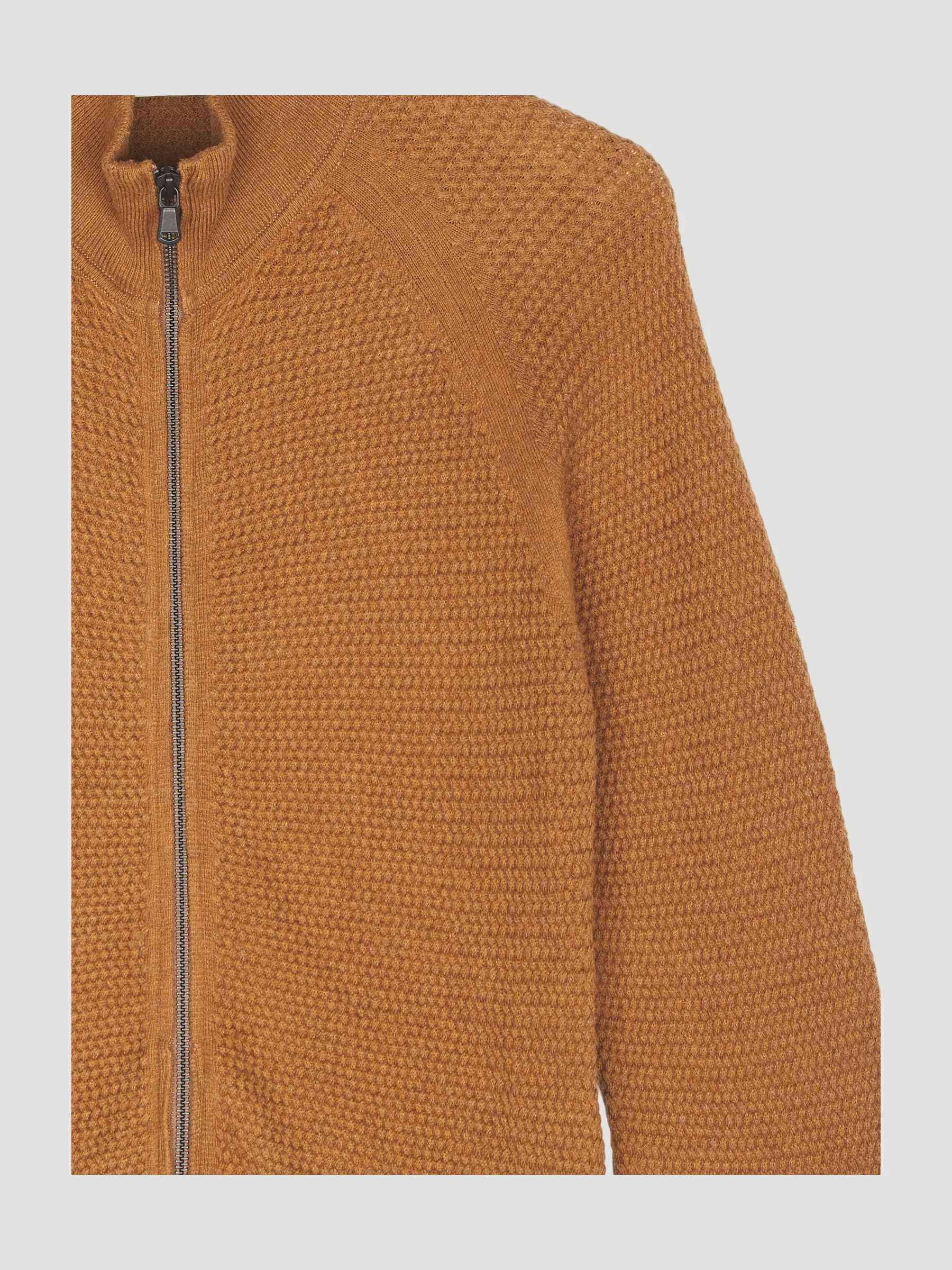 Secondhand Herren Strickjacke aus Bio-Baumwolle mit Yak - Image 4